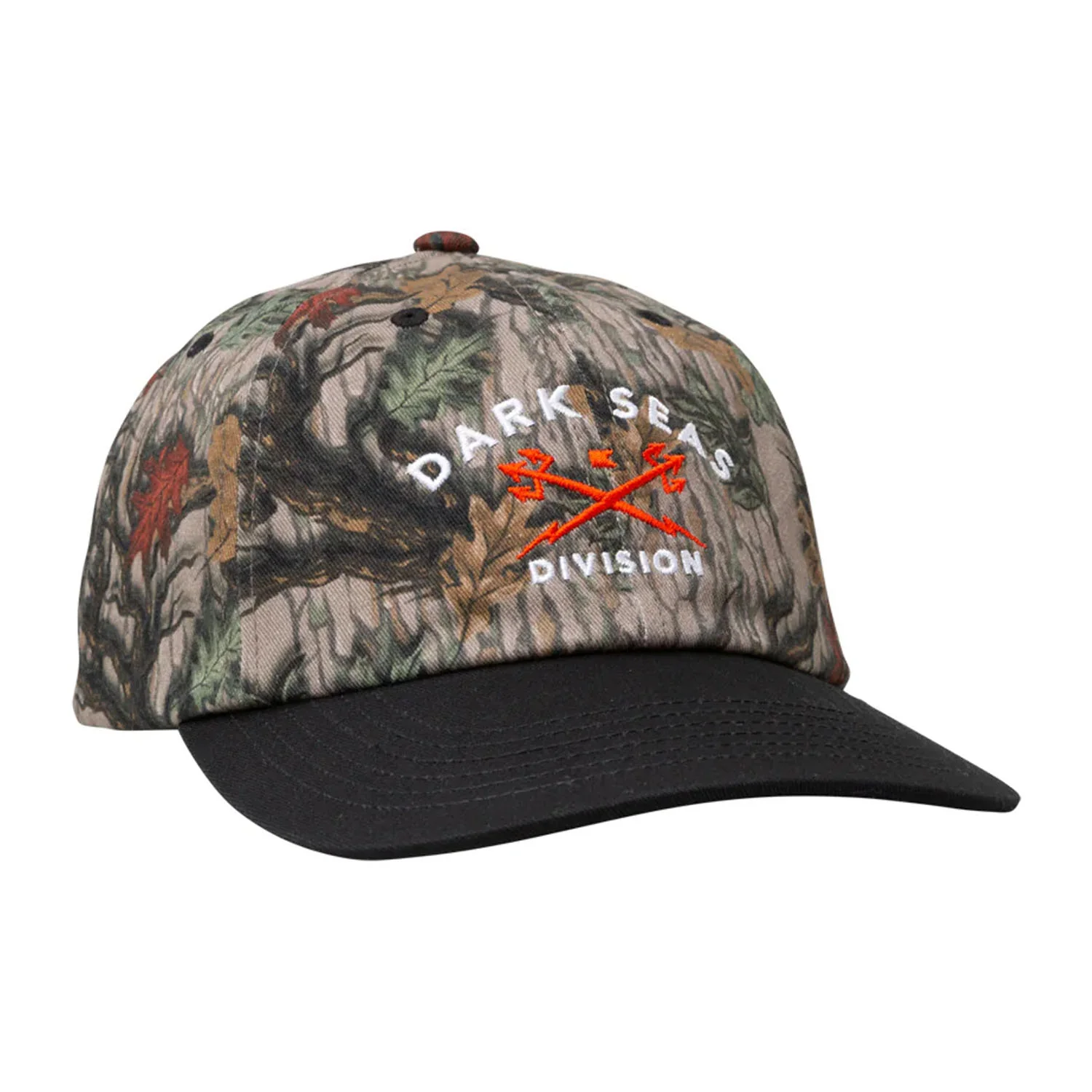 Dark Seas Men's Lanai Hat Camo/Black