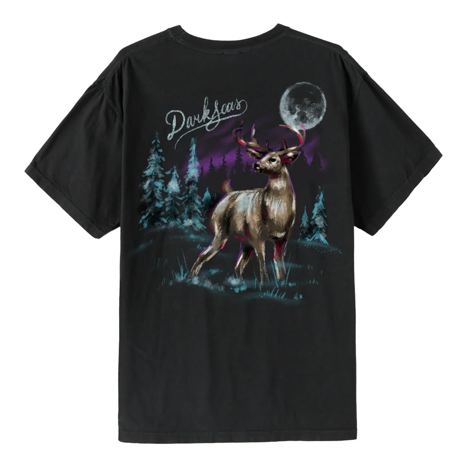 Dark Seas Men's Open Range T Shirt Black