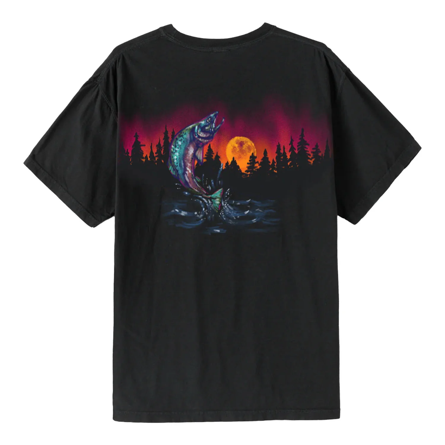 Dark Seas Men's Riverwalk T Shirt Black