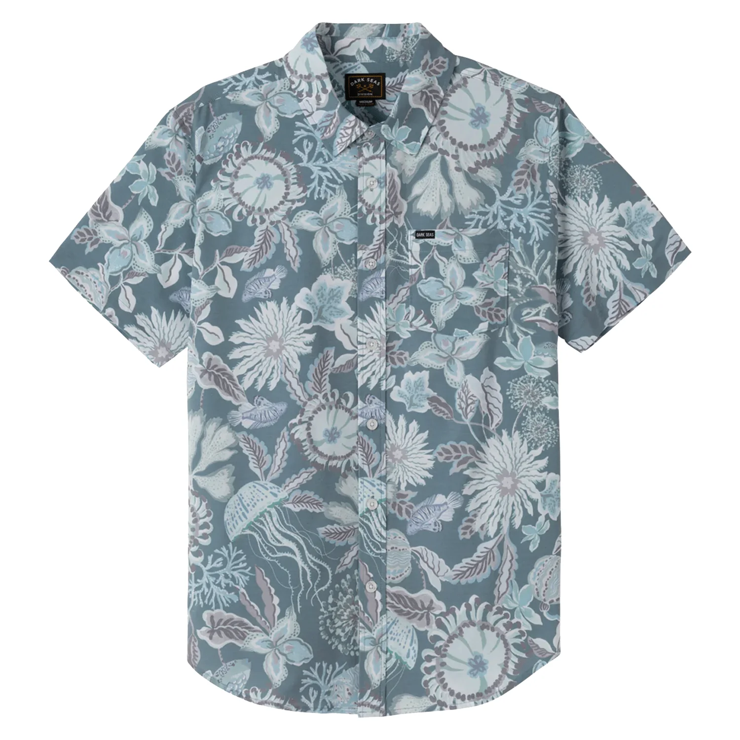 Dark Seas Men's Gables Shirt Teal