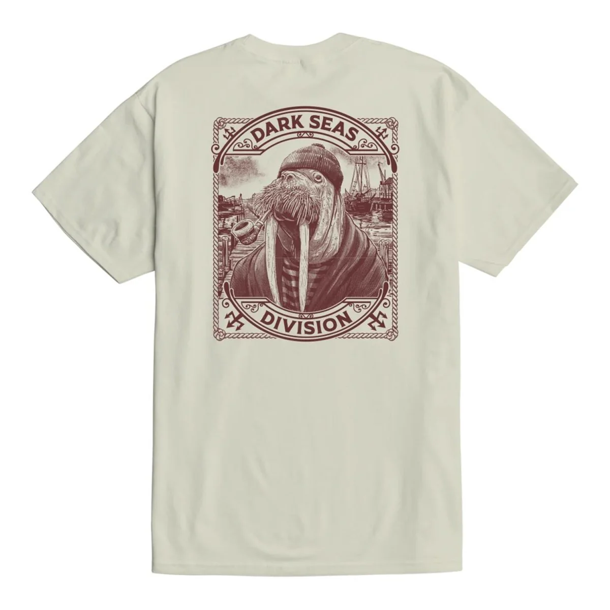 Darkseas Men's Seaworthy V2 T-Shirt Cream