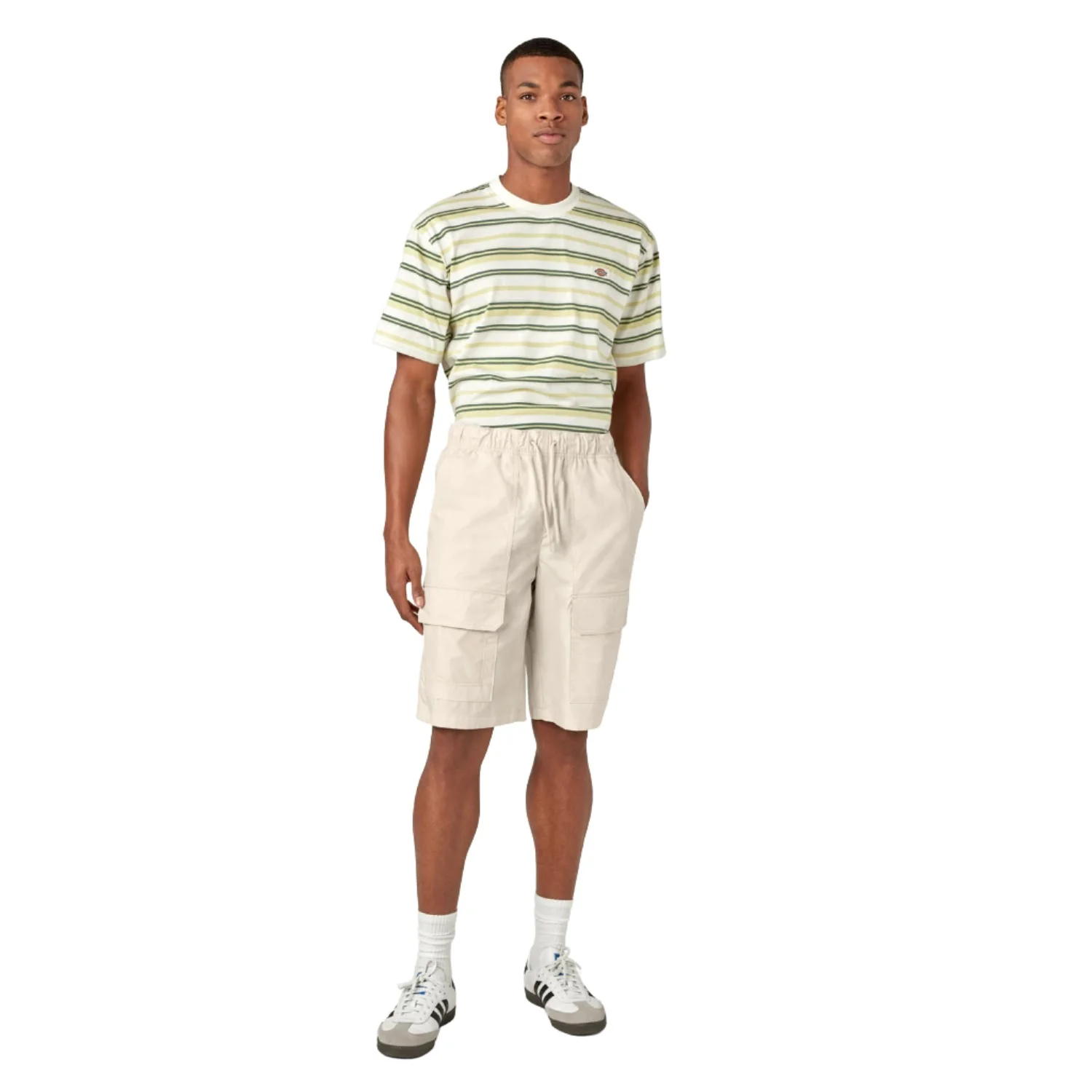 Dickies Men's Fishersville Cargo Short Stone Whitecap Grey
