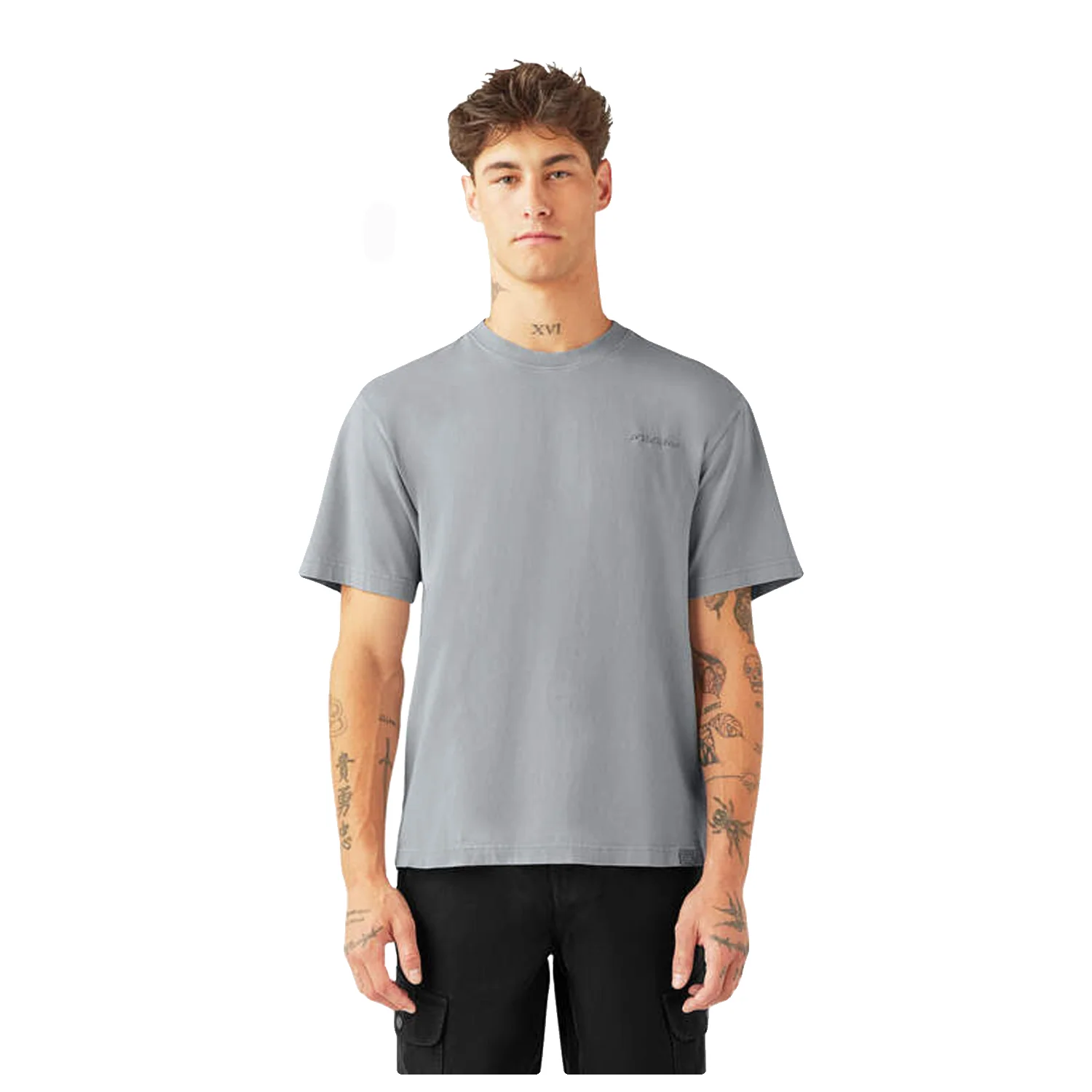 Dickies Men's Plentywood S/S T Shirt Ultimate Grey