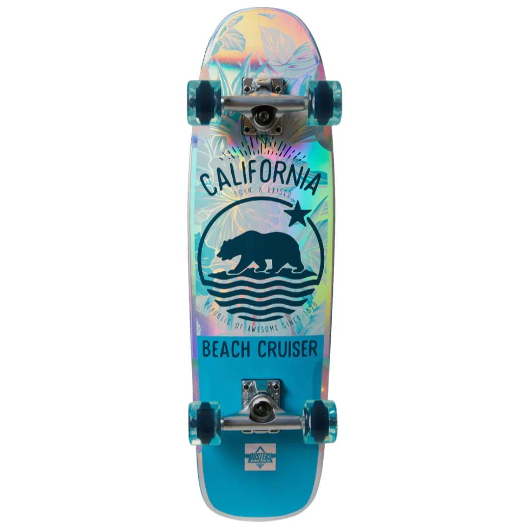 Dusters Beach Prism Cruiser Complete Teal Holo. 29"