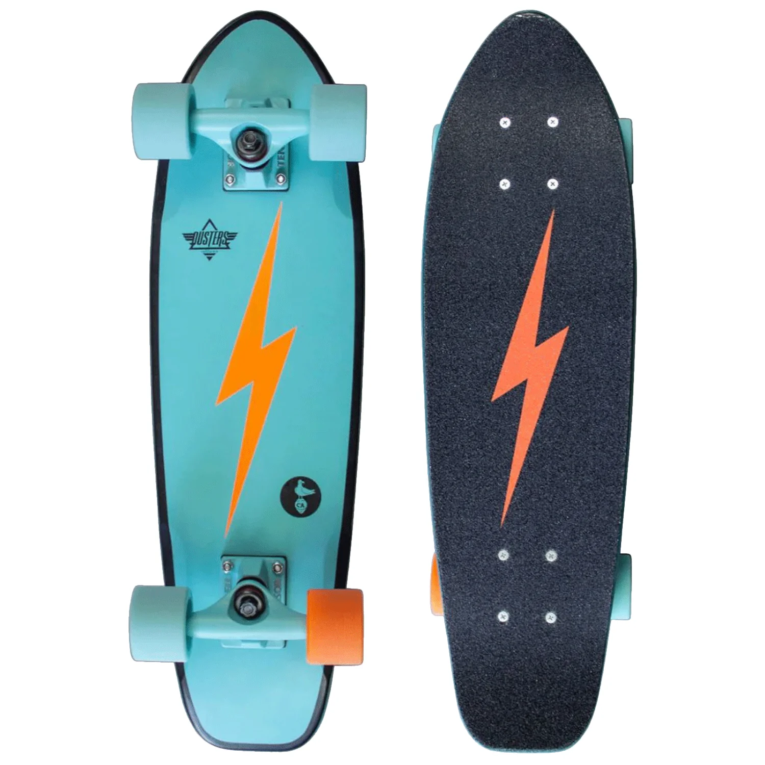 Dusters Bird Bolt Cruiser Complete Teal 25"