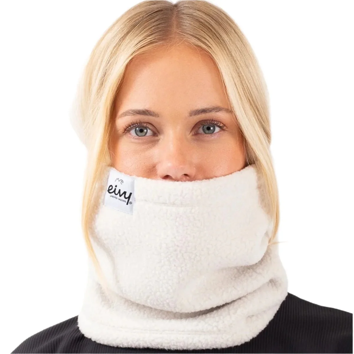 Eivy Women's Adjustable Sherpa Neckwarmer Faded Cloud