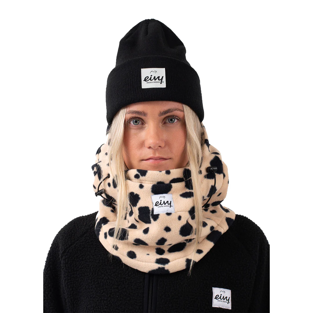 Eivy Women's Mandy Fleece Hood Cheetah