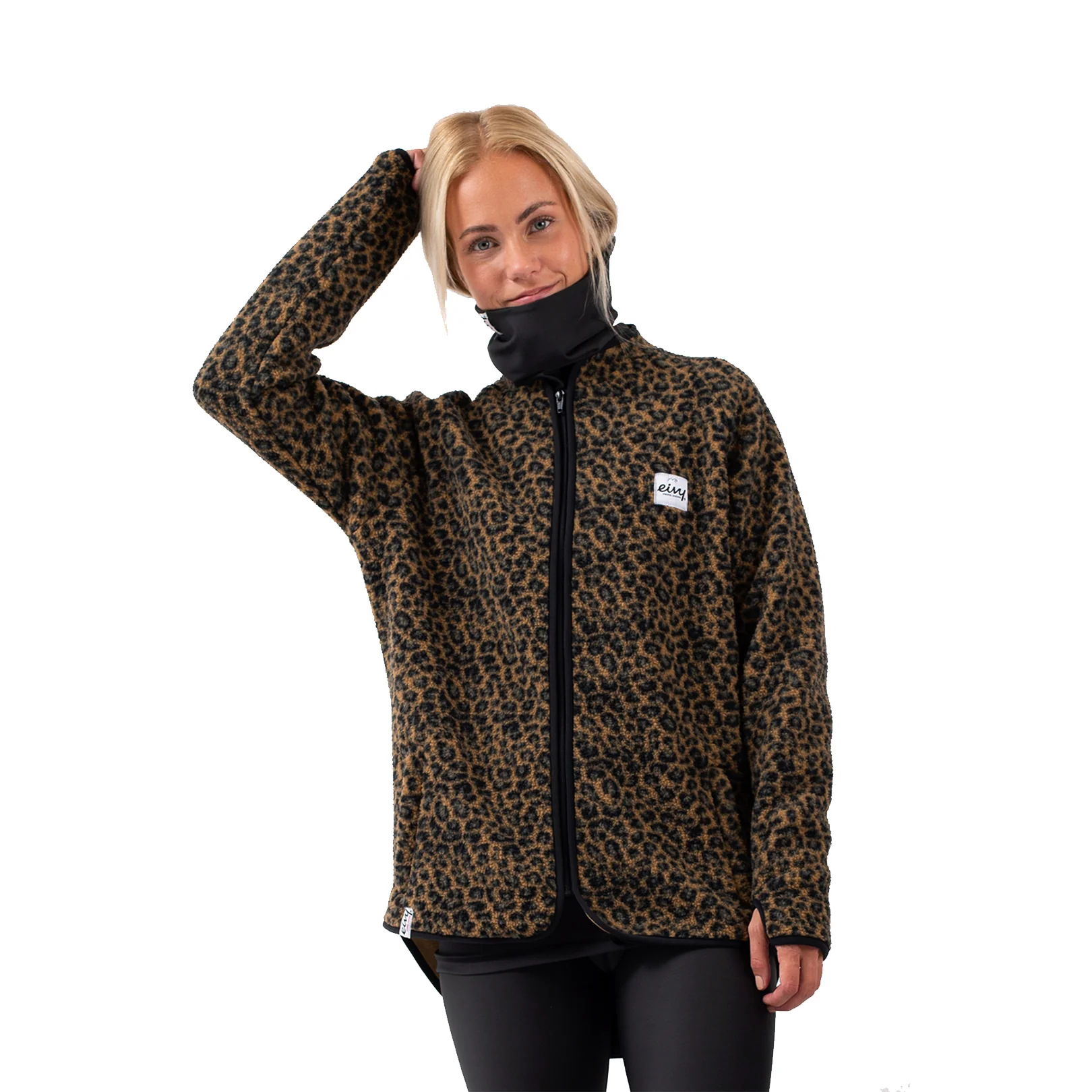 Eivy Women's Redwood Sherpa Jacket 2024 Leopard