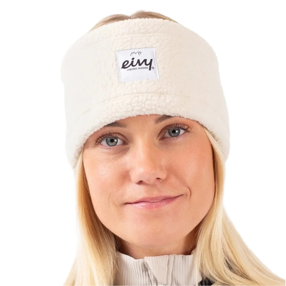 Eivy Women's Throwback Sherpa Headband Faded Cloud