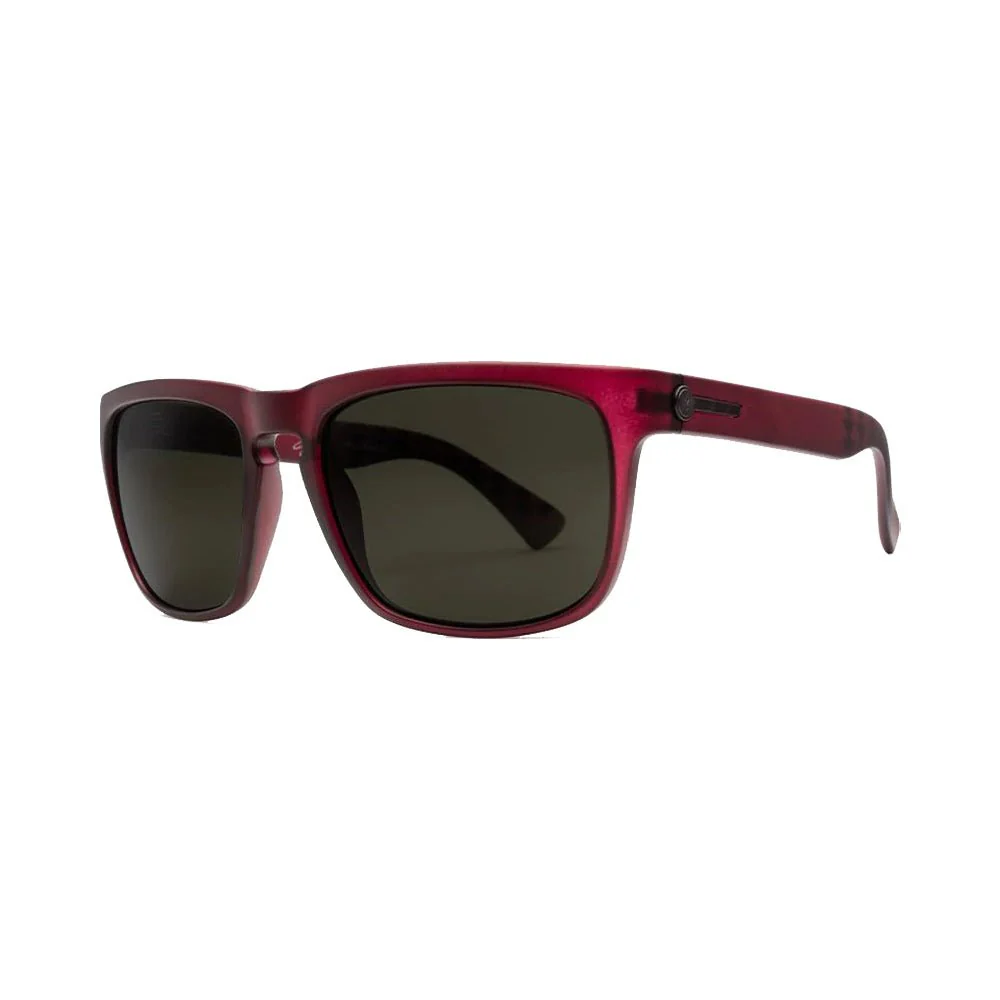 Electric Knoxville XL Sunglasses Jason Momoa Matte Boars Blood/Grey Polar