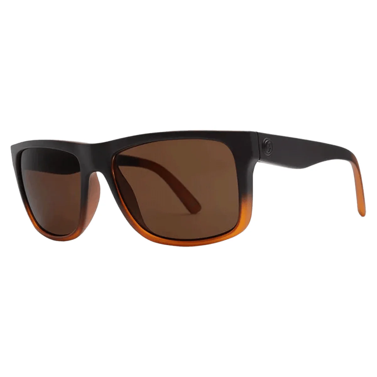Electric Swingarm XL Sunglasses Black Amber/Bronze Polar