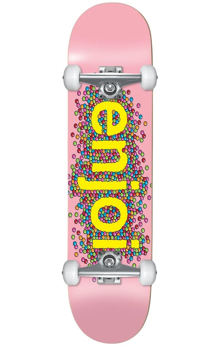 Enjoi Candy Coated FP Skate Complete Pink 8.25"
