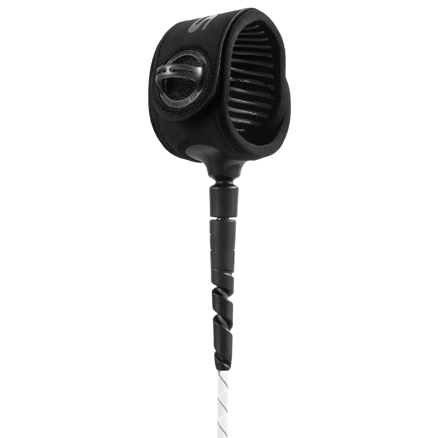 FCS Freedom Helix Surf Leash 6'0" Natural Black