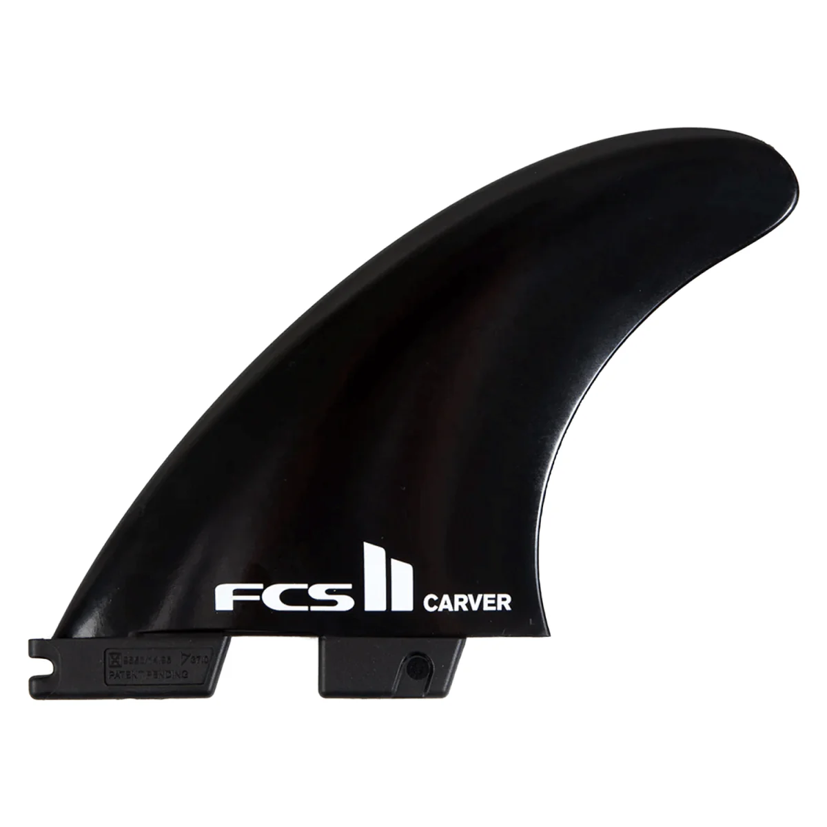 FCS II Carver Glass Flex Tri Surf Fins Black Large