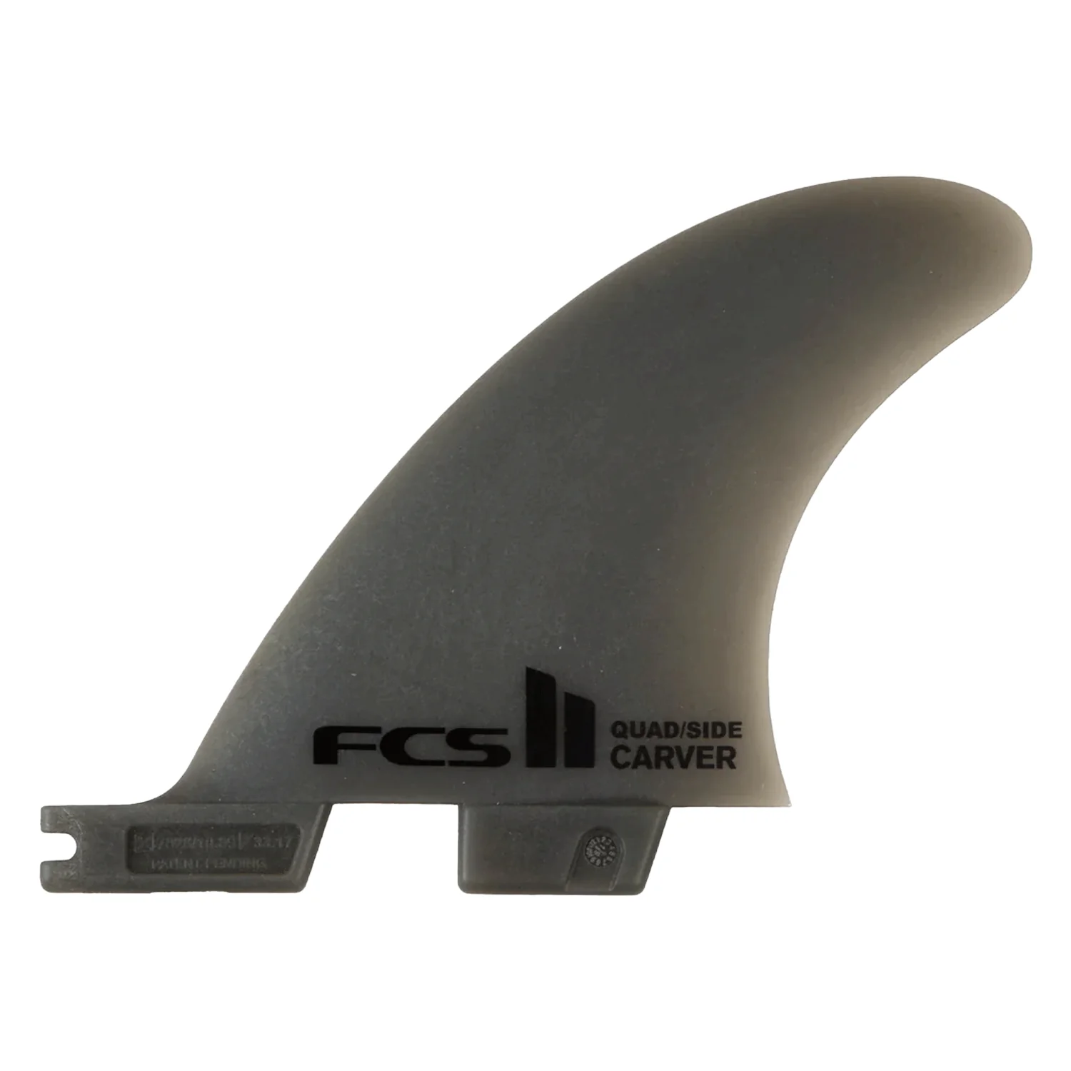 FCS II Carver Neo Glass Side Byte Surf Fins Small Black