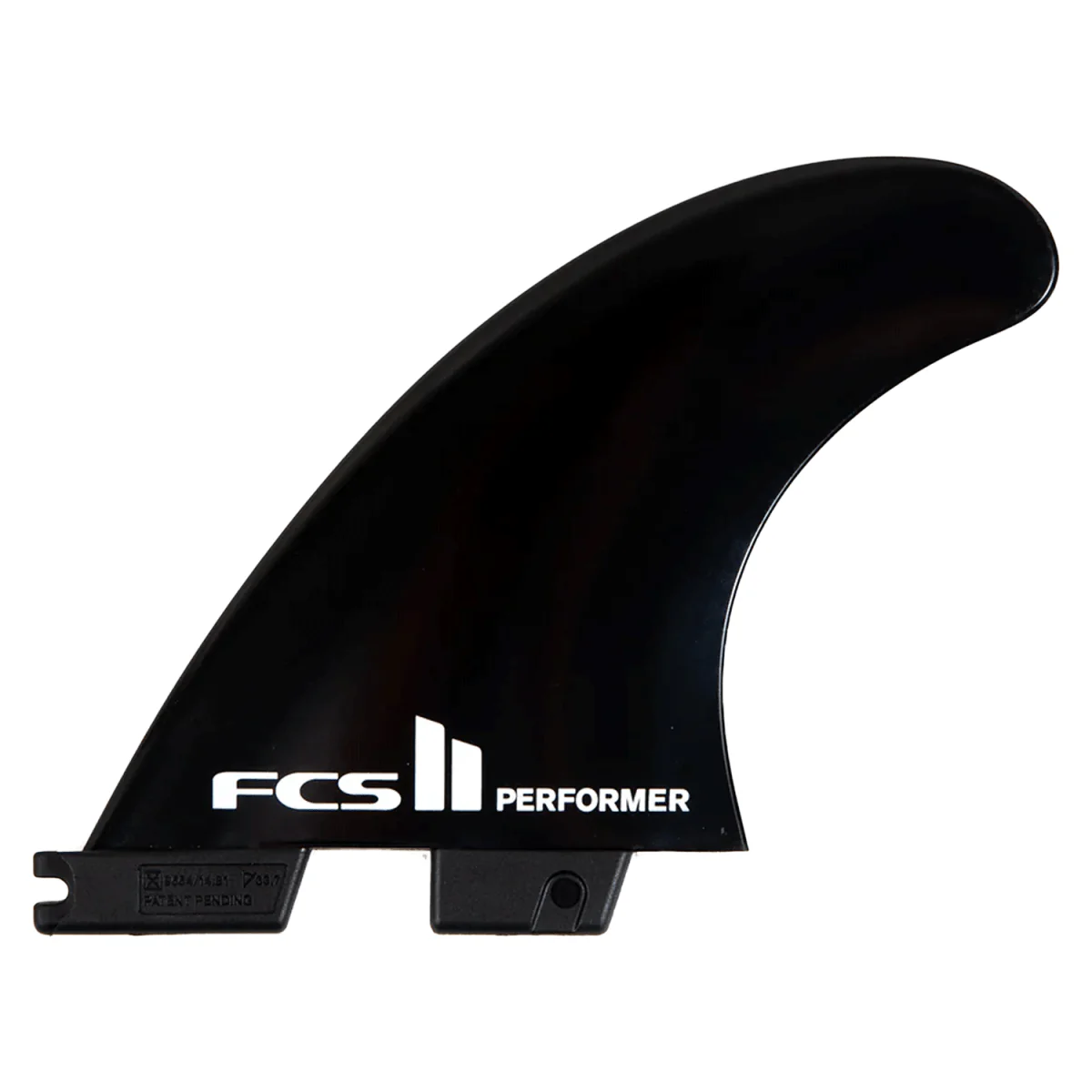 FCS II Performer Glass Flex Tri Surf Fins Medium Black
