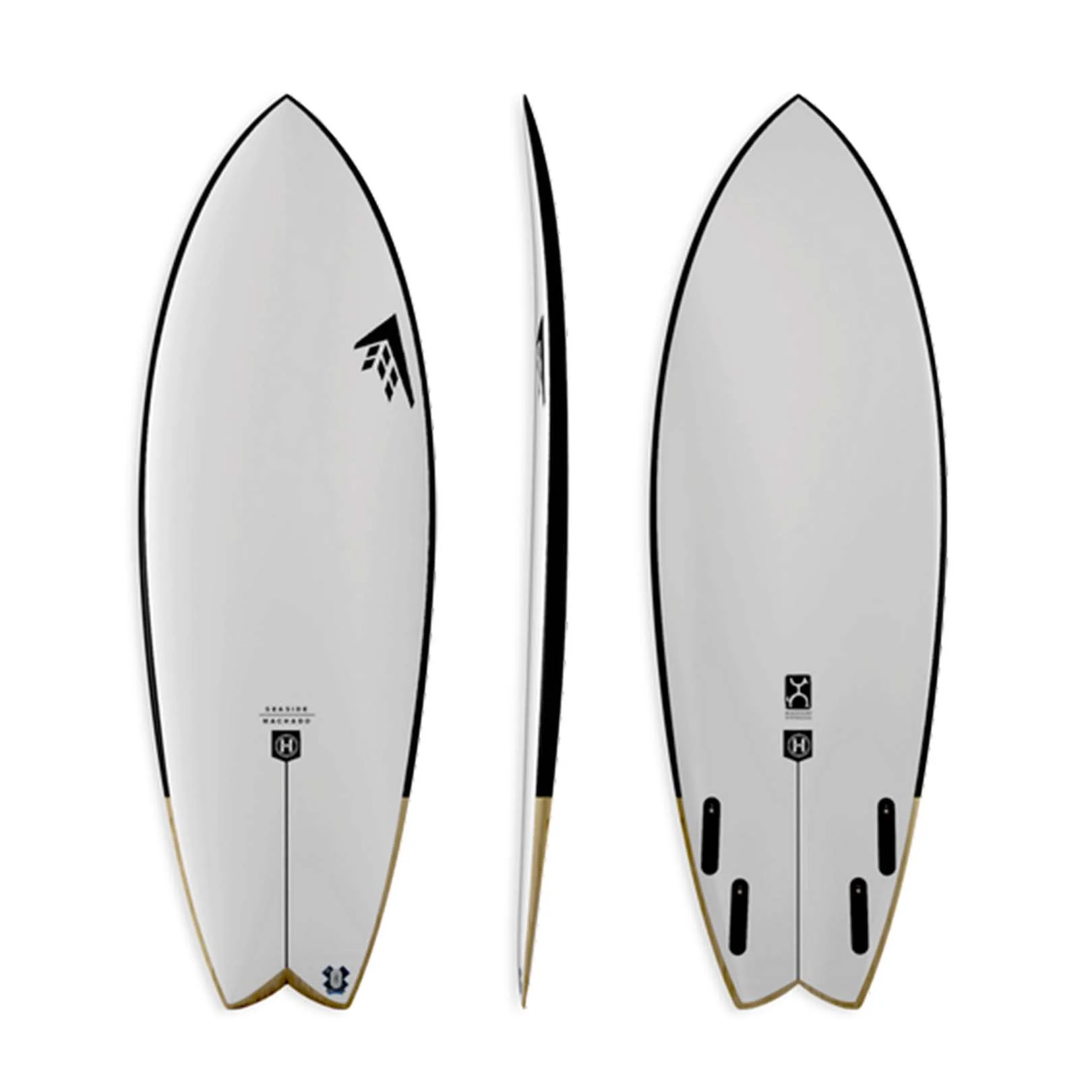 Firewire Seaside Helium Tinted Surfboard 5'9" FCS II