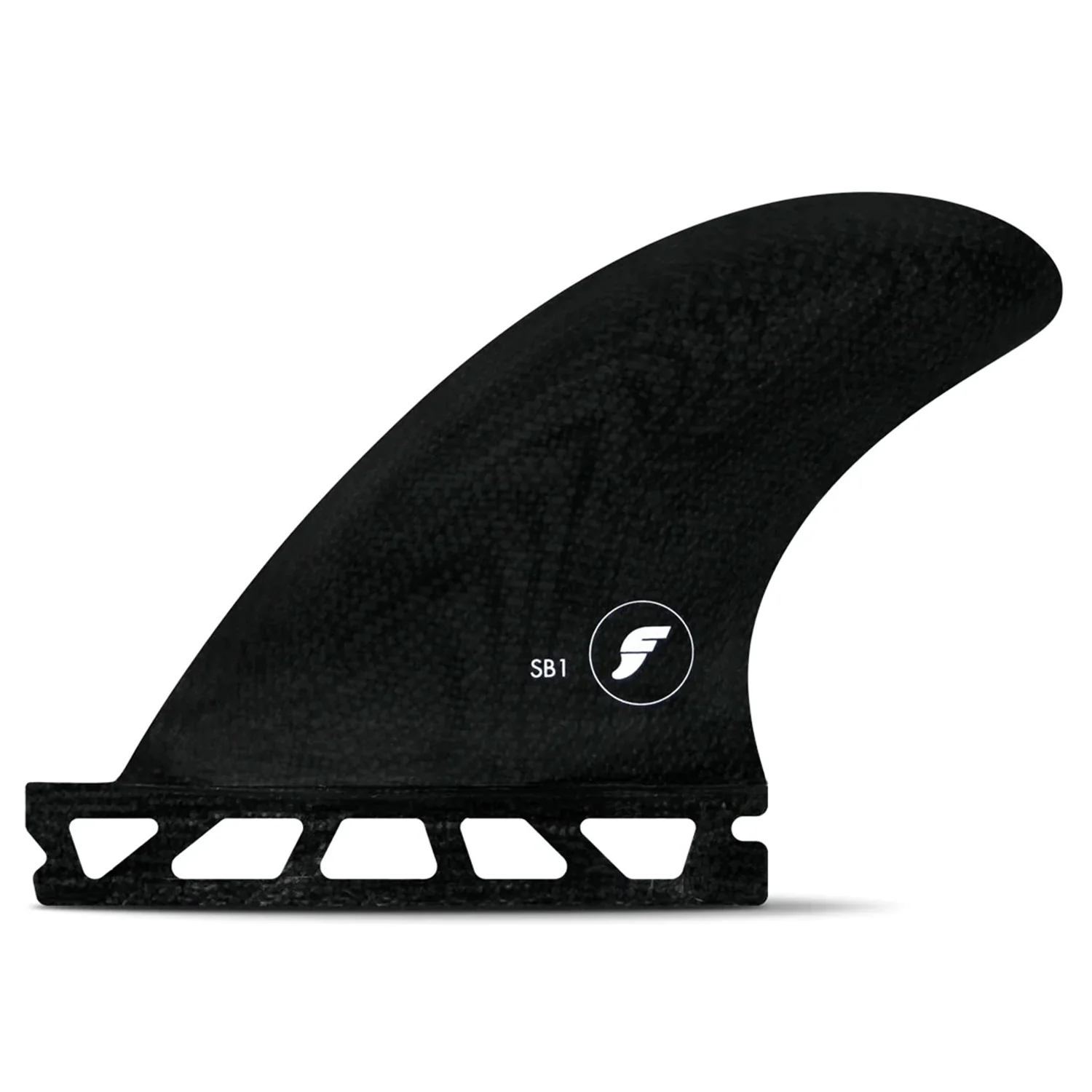 Futures FSB1 Sidebite Fiberglass Surf Fins Black 3.5"