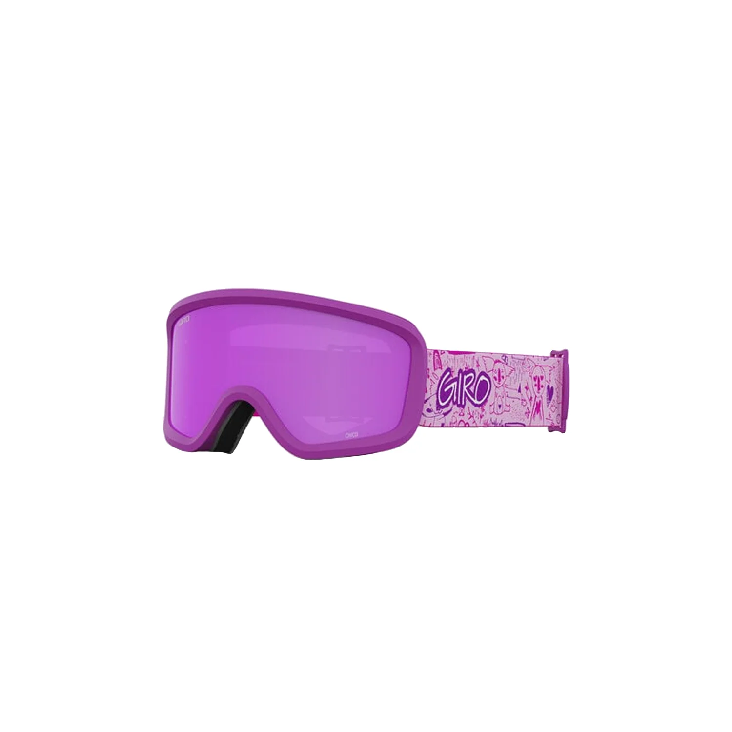Giro Kids Chico 2.0 Flash Goggles Purple Koala/Amber Pink