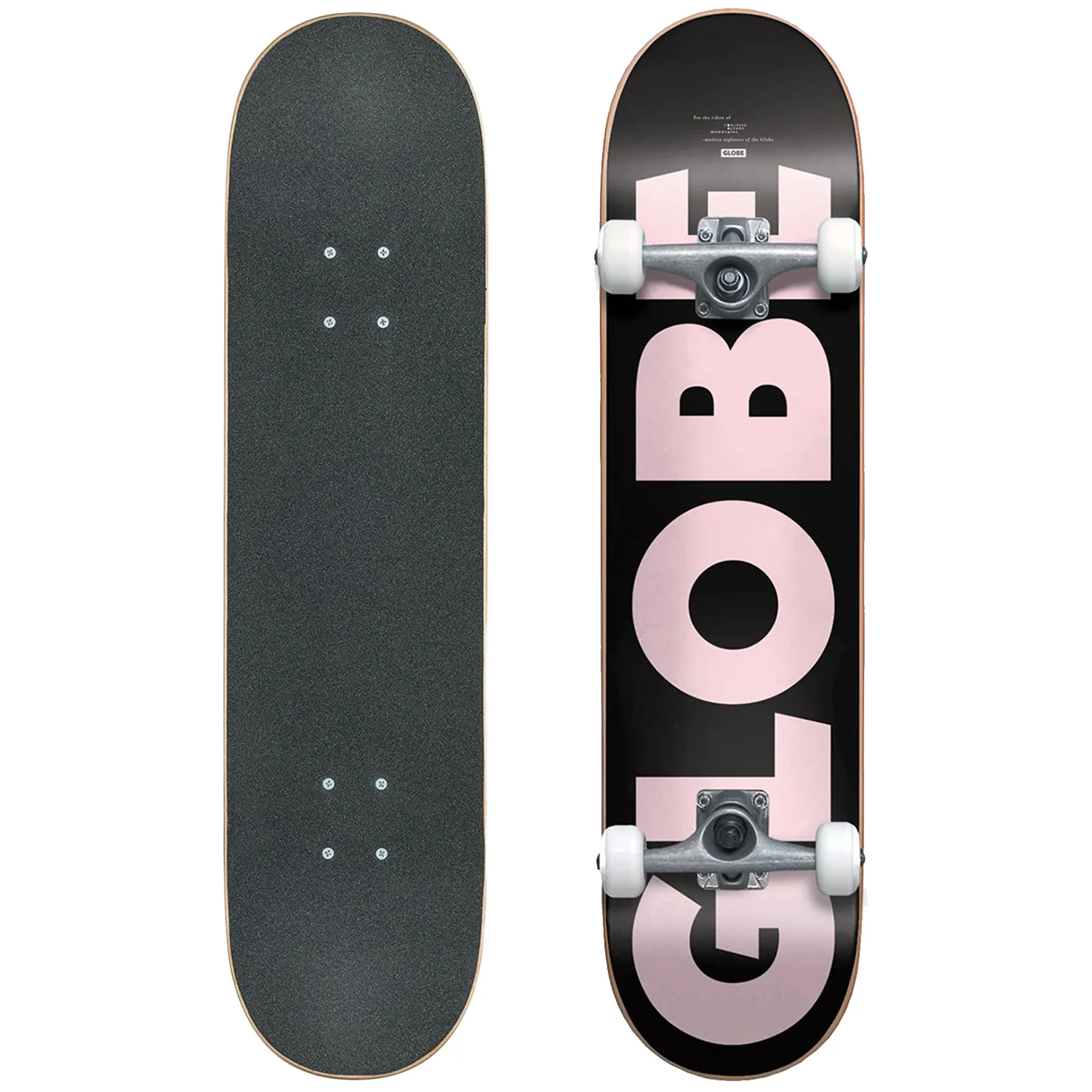 Globe G0 Fubar Skate Complete Black/Pink 8"