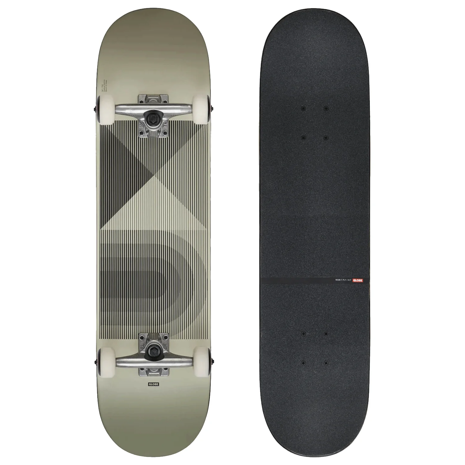 Globe G1 Lineform 2 Skate Complete Off White 8.0"