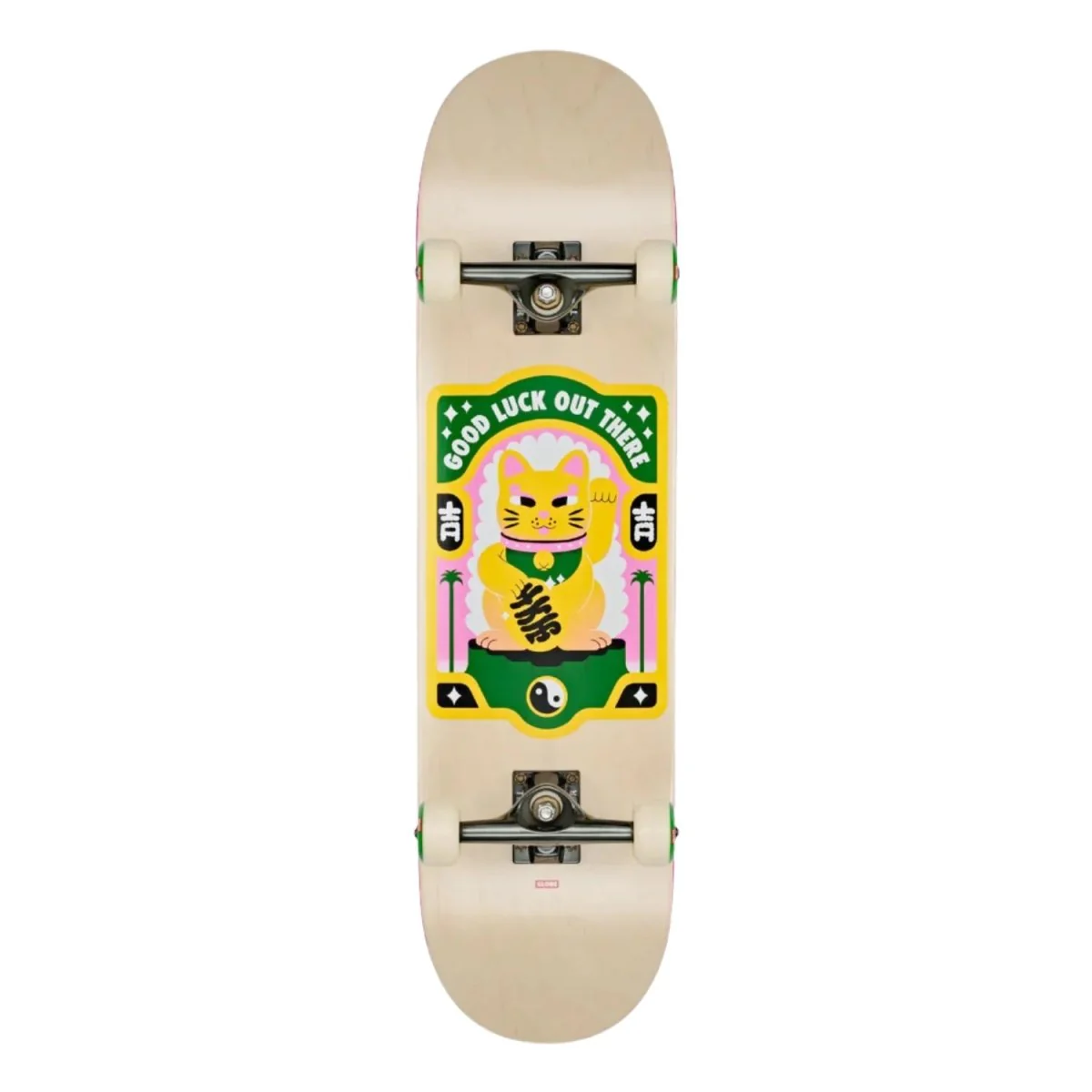 Globe G2 Maneki Skate Complete Lucky Gold 8.375"