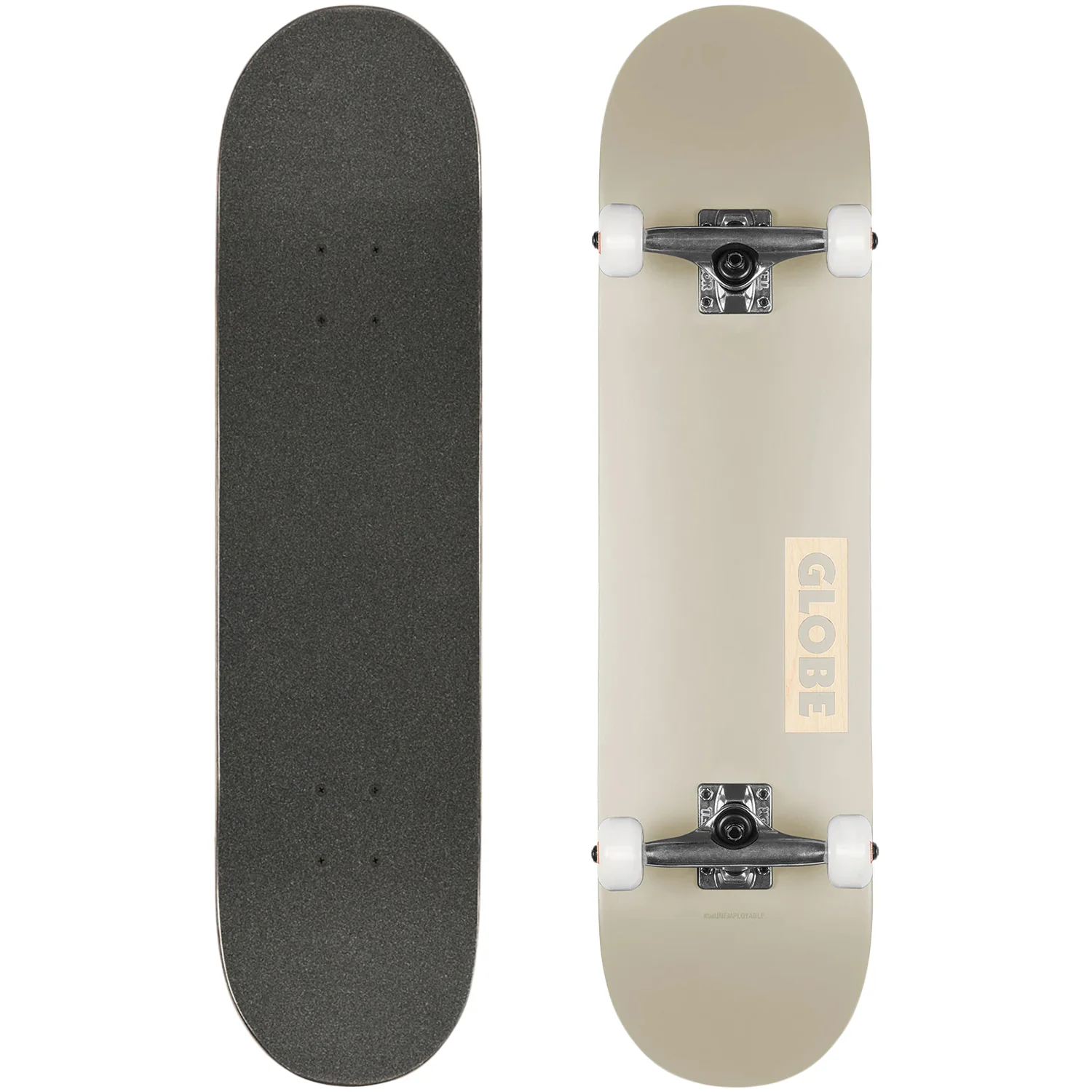 Globe Goodstock Skate Complete Off White 8"
