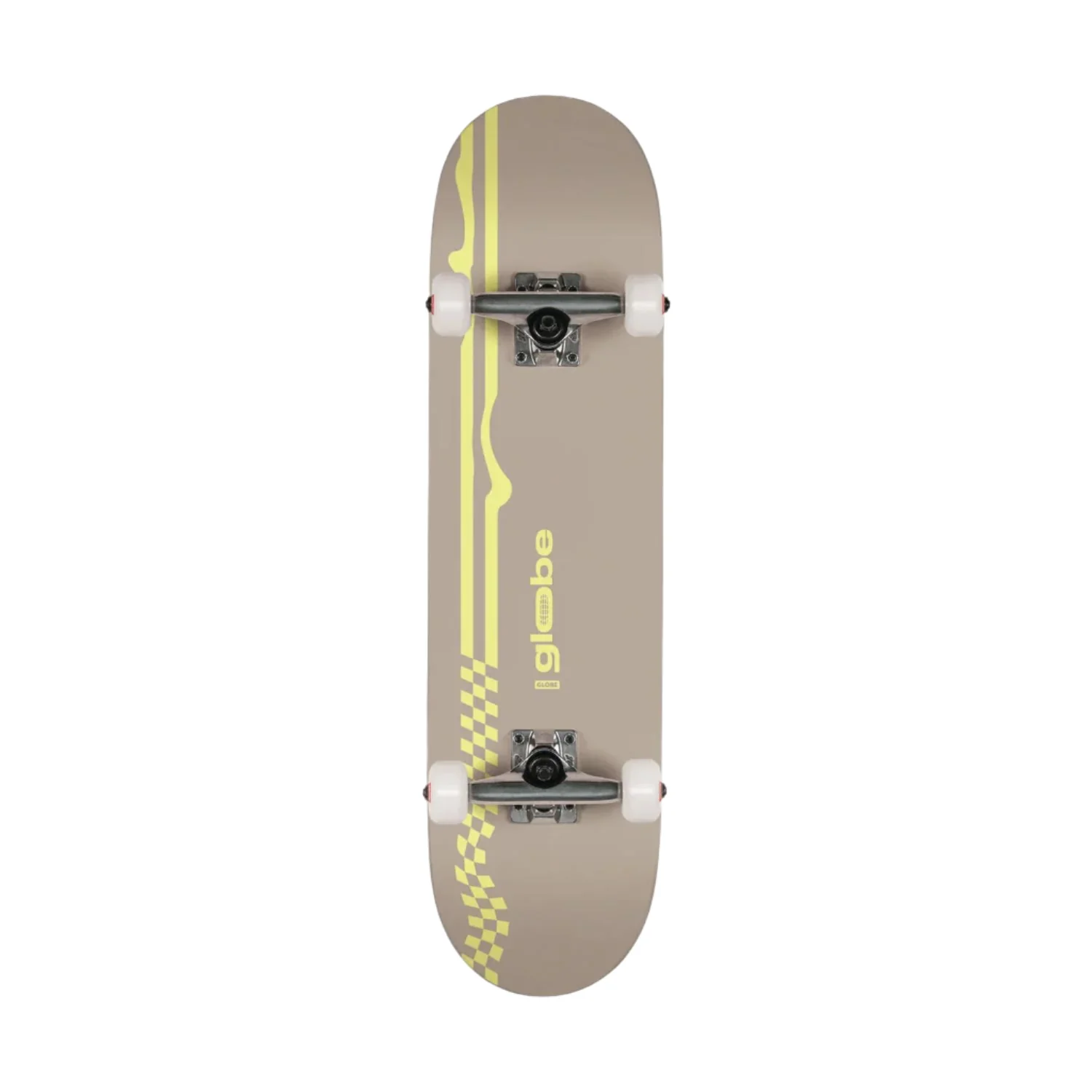 Globe Racer Micro Skate Complete Fog/Hyper Green 6.5"