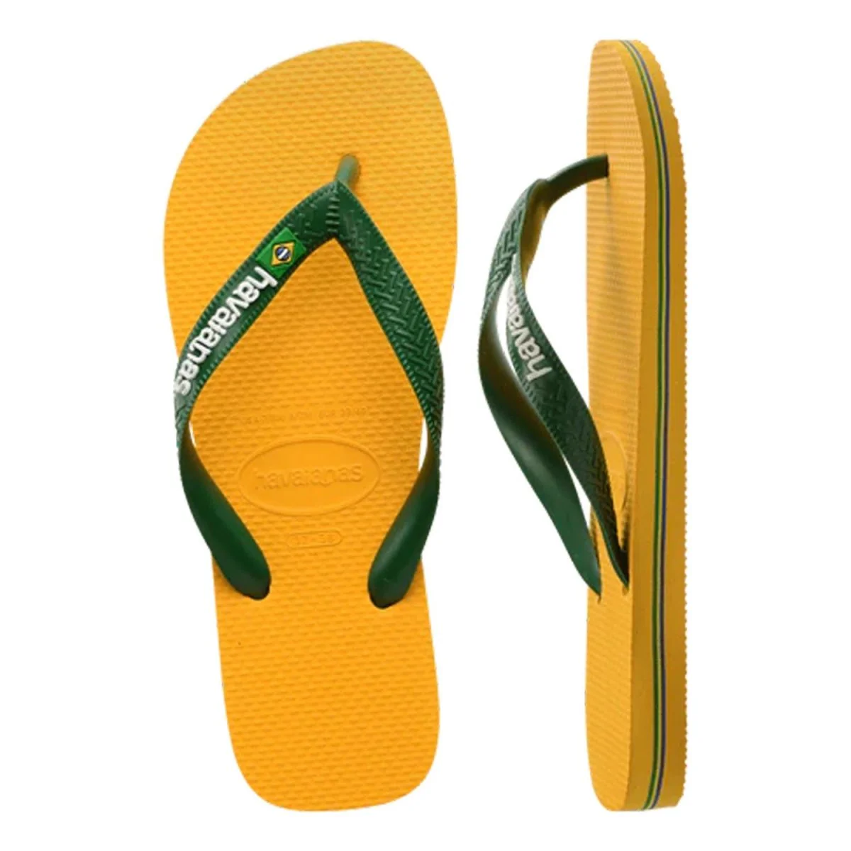 Havaianas Brazil Logo Sandal Yellow Pop - Image 4