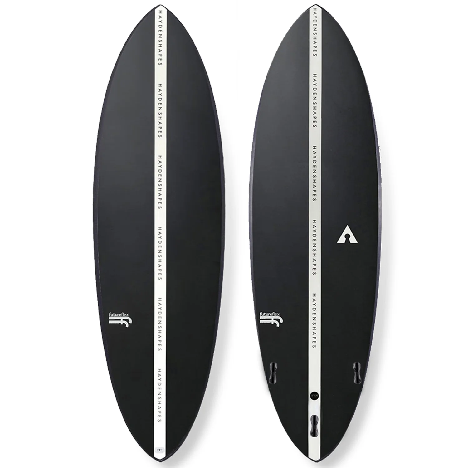 Hayden Shapes Hypto Krypto Future Flex Surfboard Black FCSII 5'10"