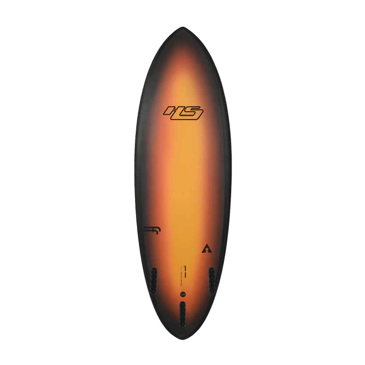 Hayden Shapes Hypto Krypto Future Flex Surfboard Sunburst FCSII 5'8" - Image 2