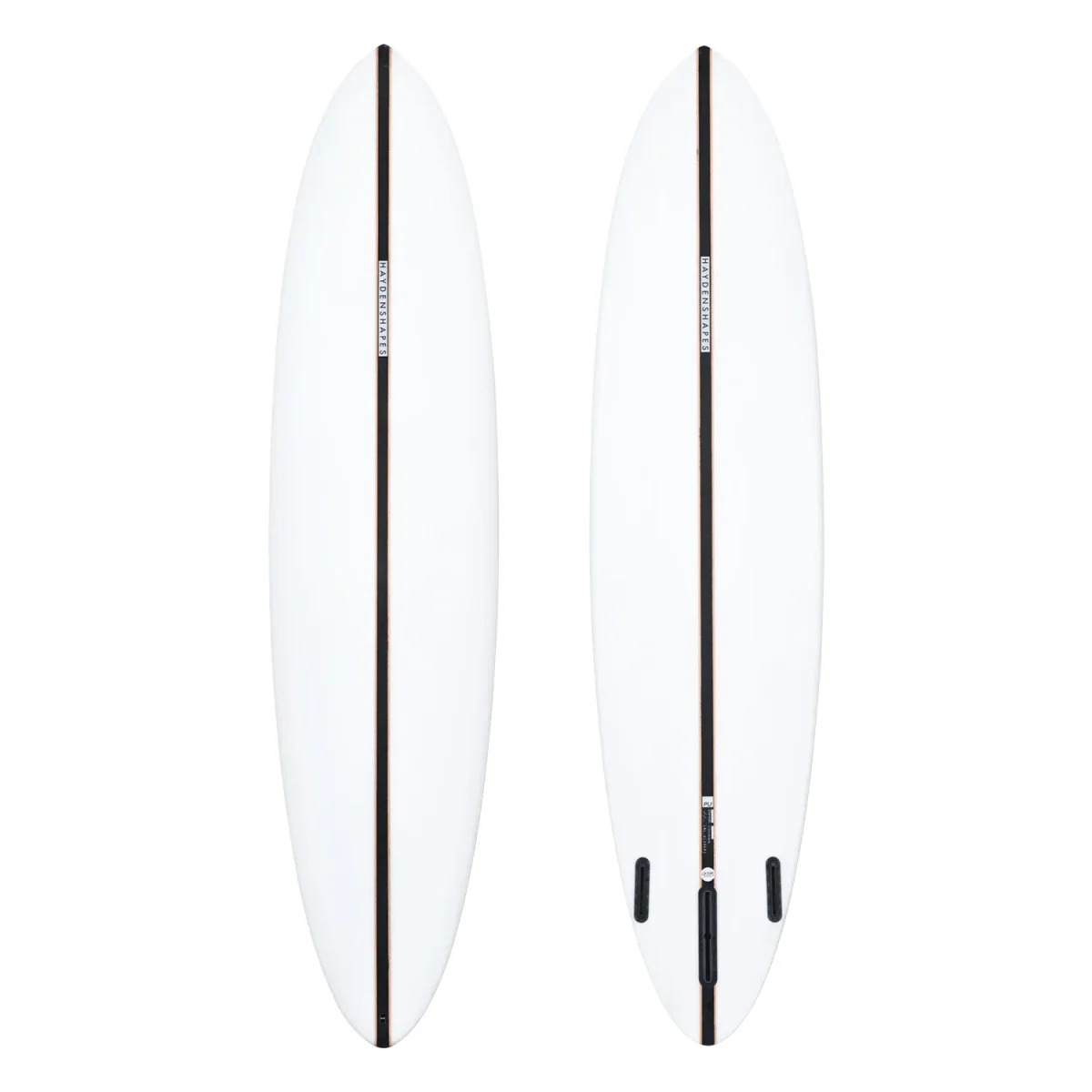 Haydenshapes Mid Length Glider Surfboard PU 7'7" FCSII