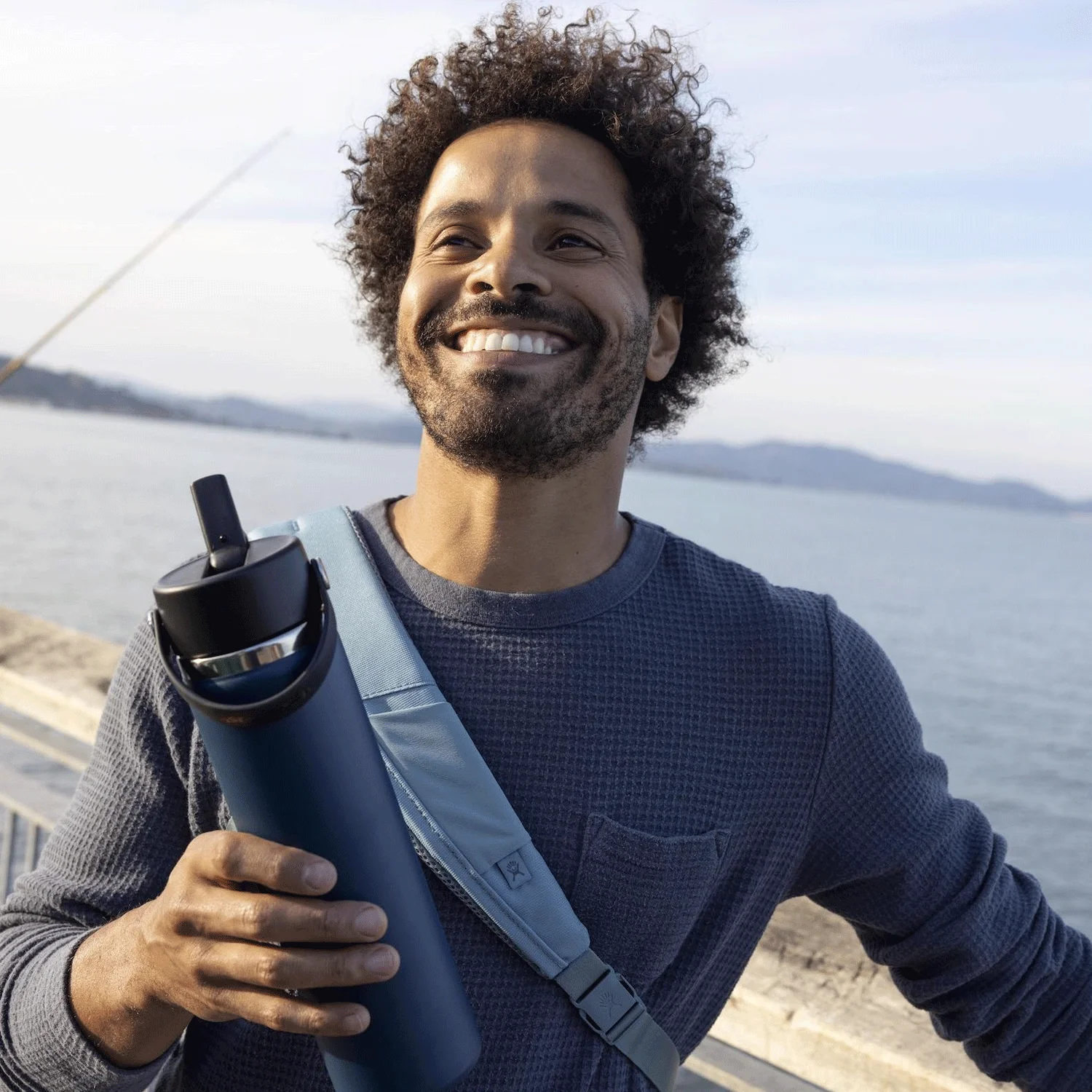 Hydro Flask 24 oz. Wide Flex Straw Cap Bottle Dew - Image 3