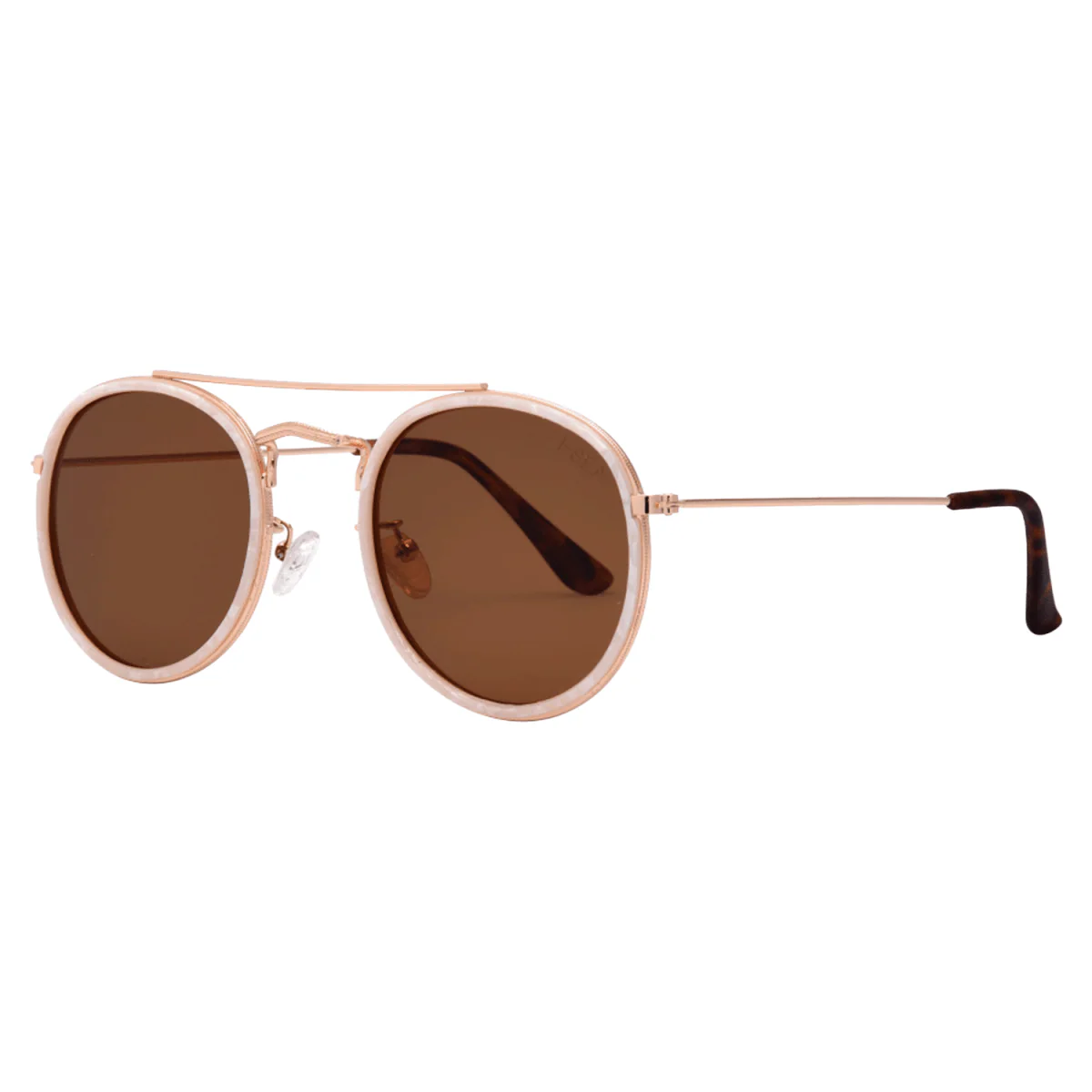 I-SEA All Aboard Sunglasses Pearl / Brown Polarized