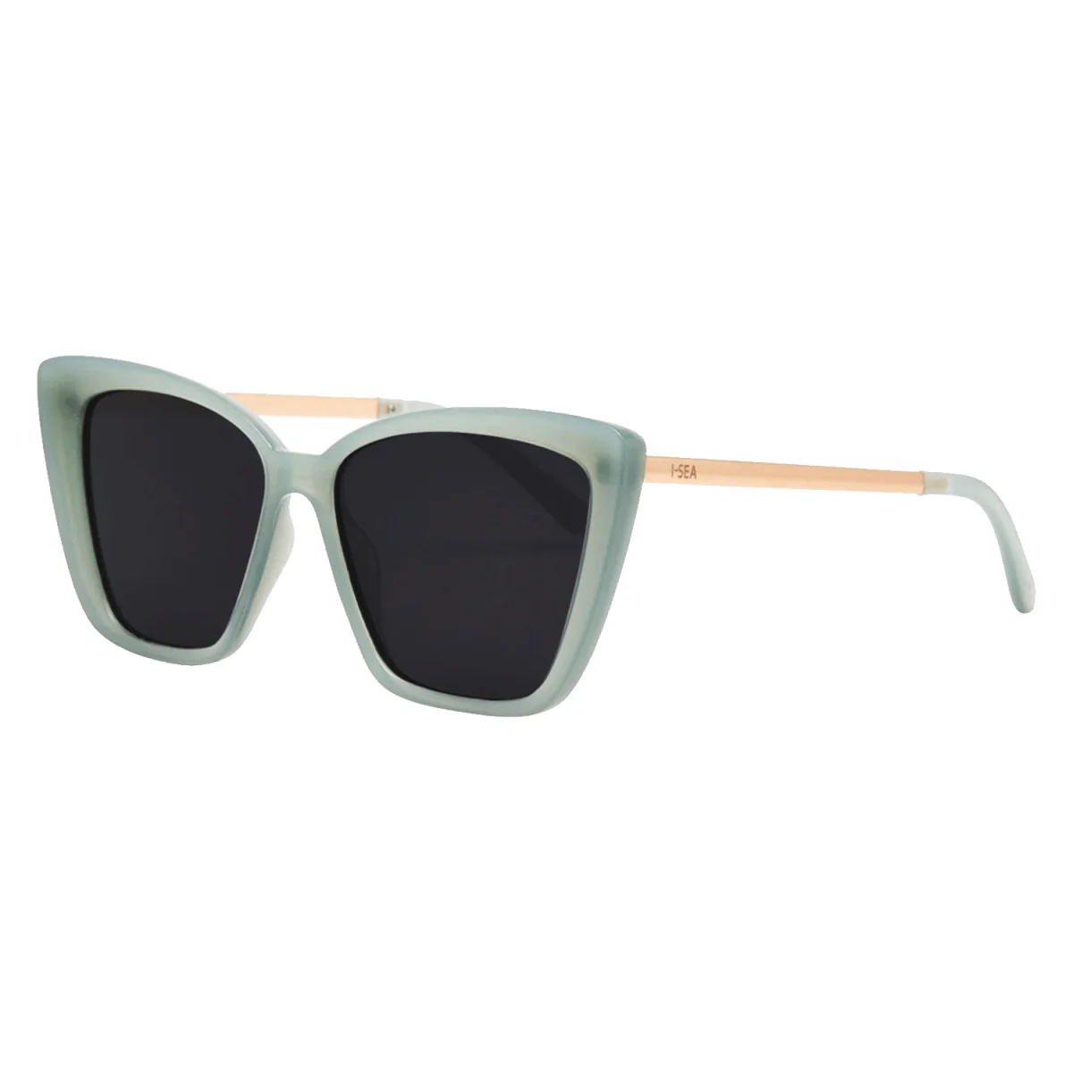 I-SEA Aloha Fox Sunglasses Sage / Smoke Polarized