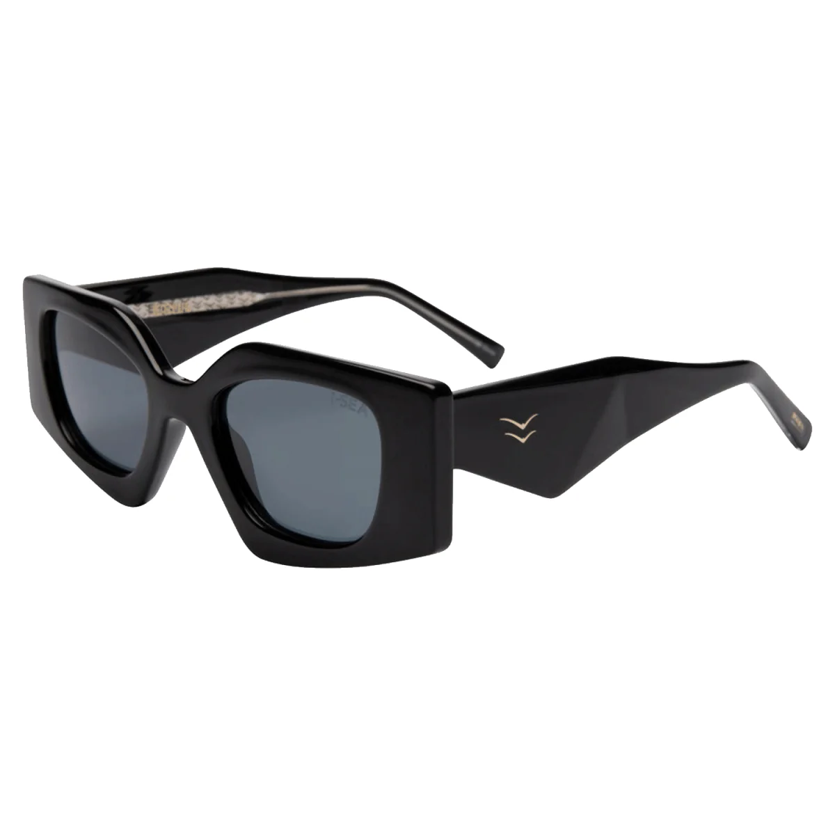 I-SEA Birdie Sunglasses Onyx / Smoke Polarized