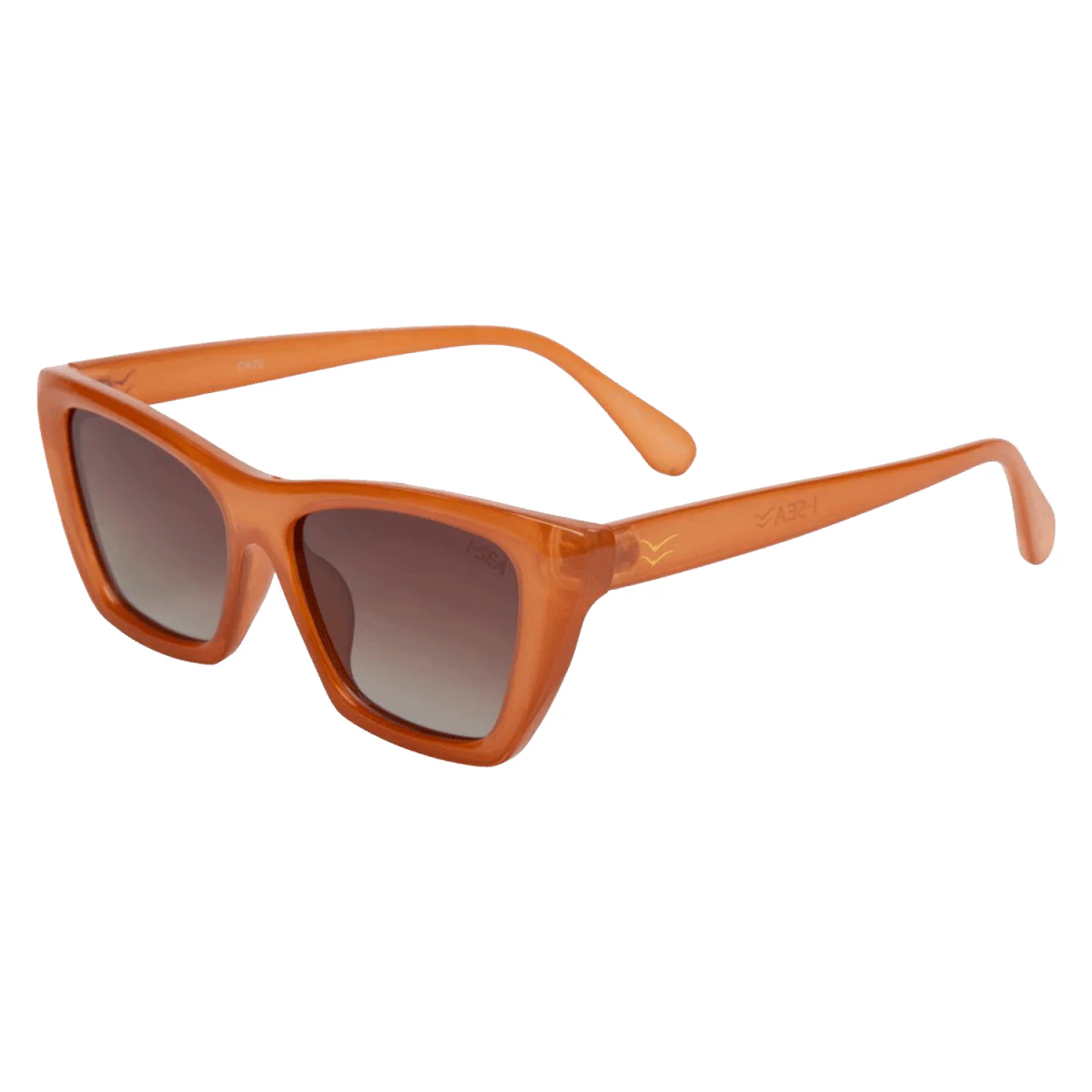 I-SEA Cate Sunglasses Apricot / Brown Polarized