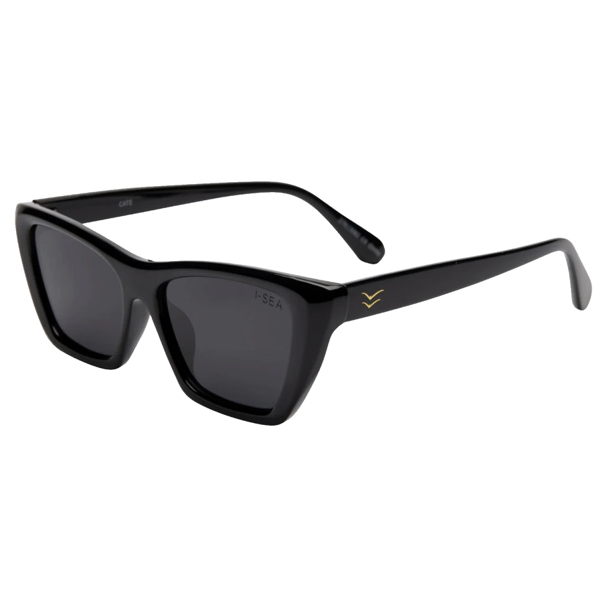 I-SEA Cate Sunglasses Black / Smoke Polarized
