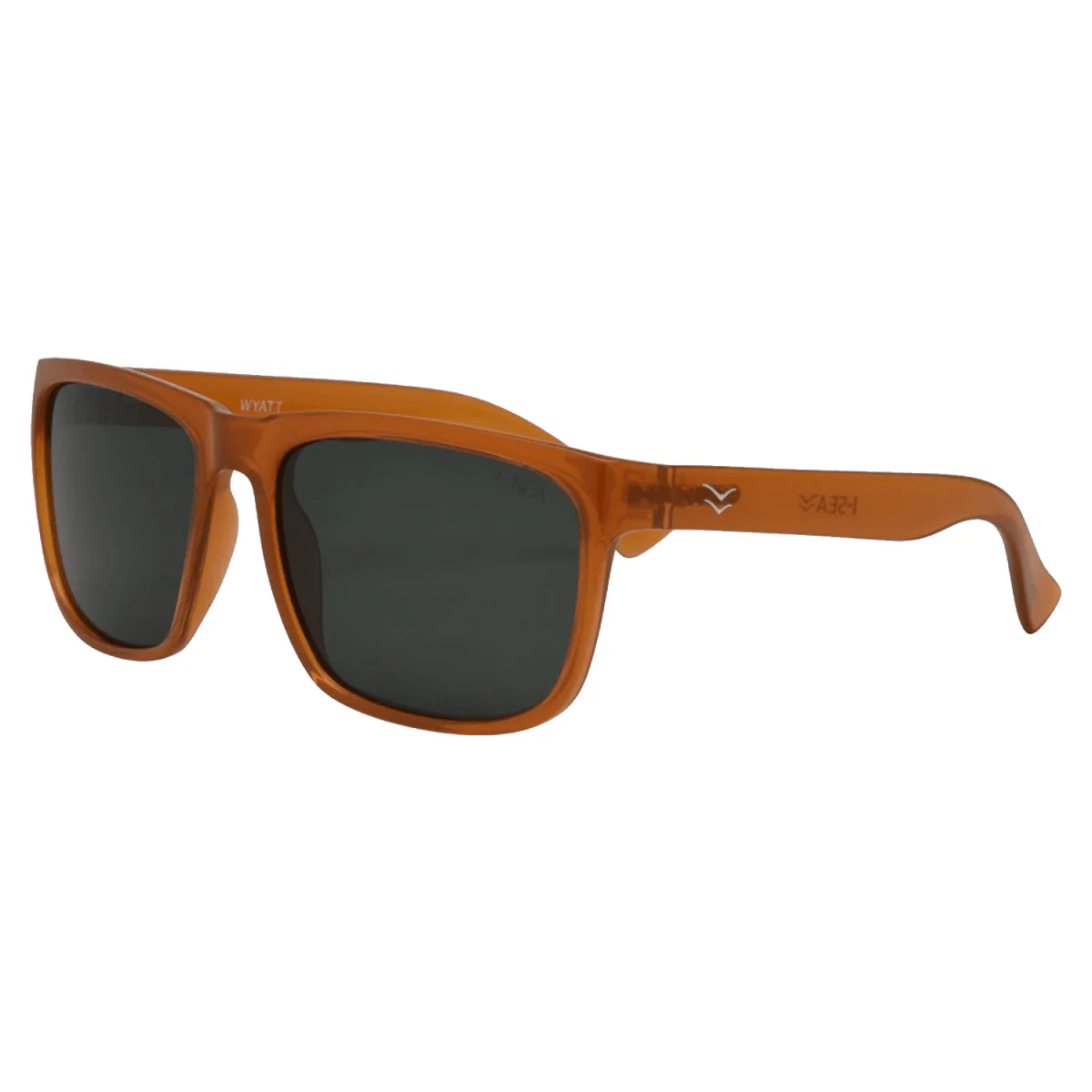 I-SEA Wyatt Sunglasses Sunshine / Green Polarized