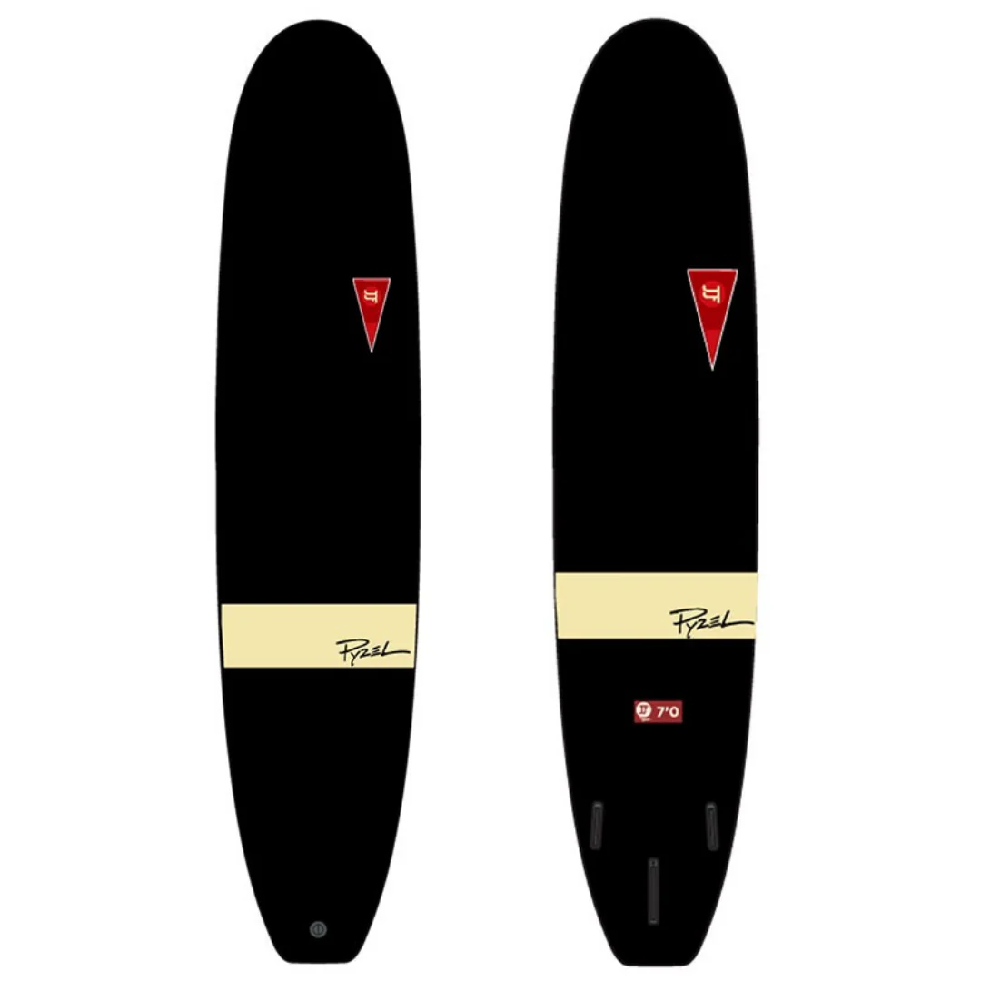 JJF by Pyzel Log Surfboard Black 7'0"