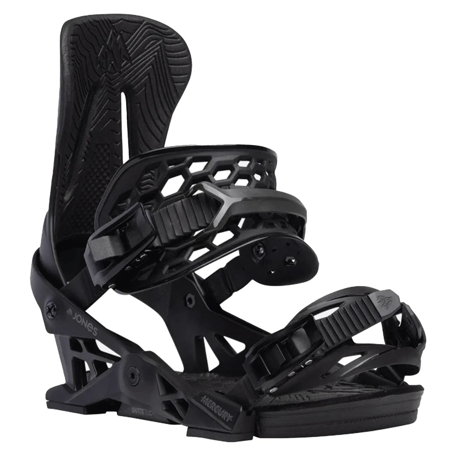 Jones Men's Mercury Snowboard Bindings 2024 Black