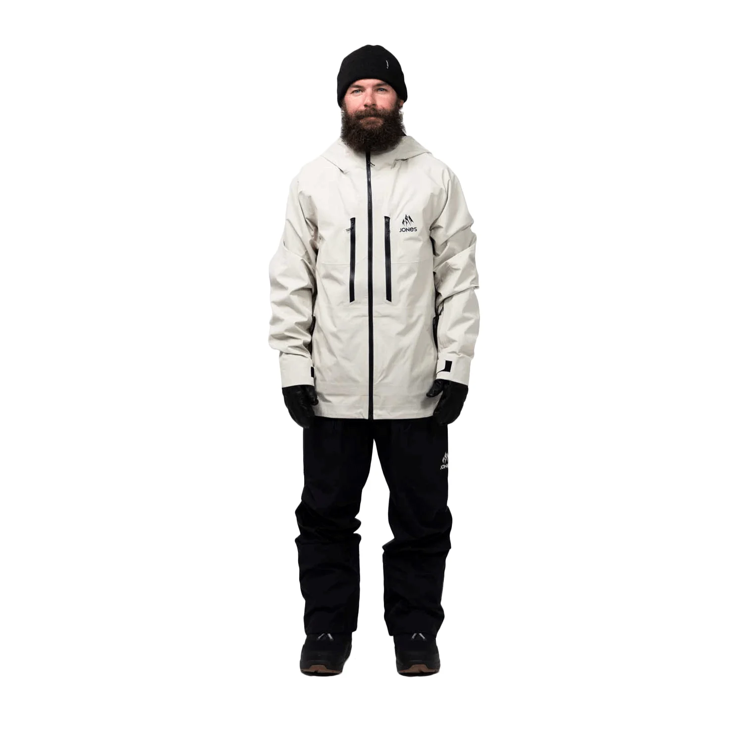 Jones Men's Shralpinist Stretch Recycled Jacket 2024 Mineral Grey