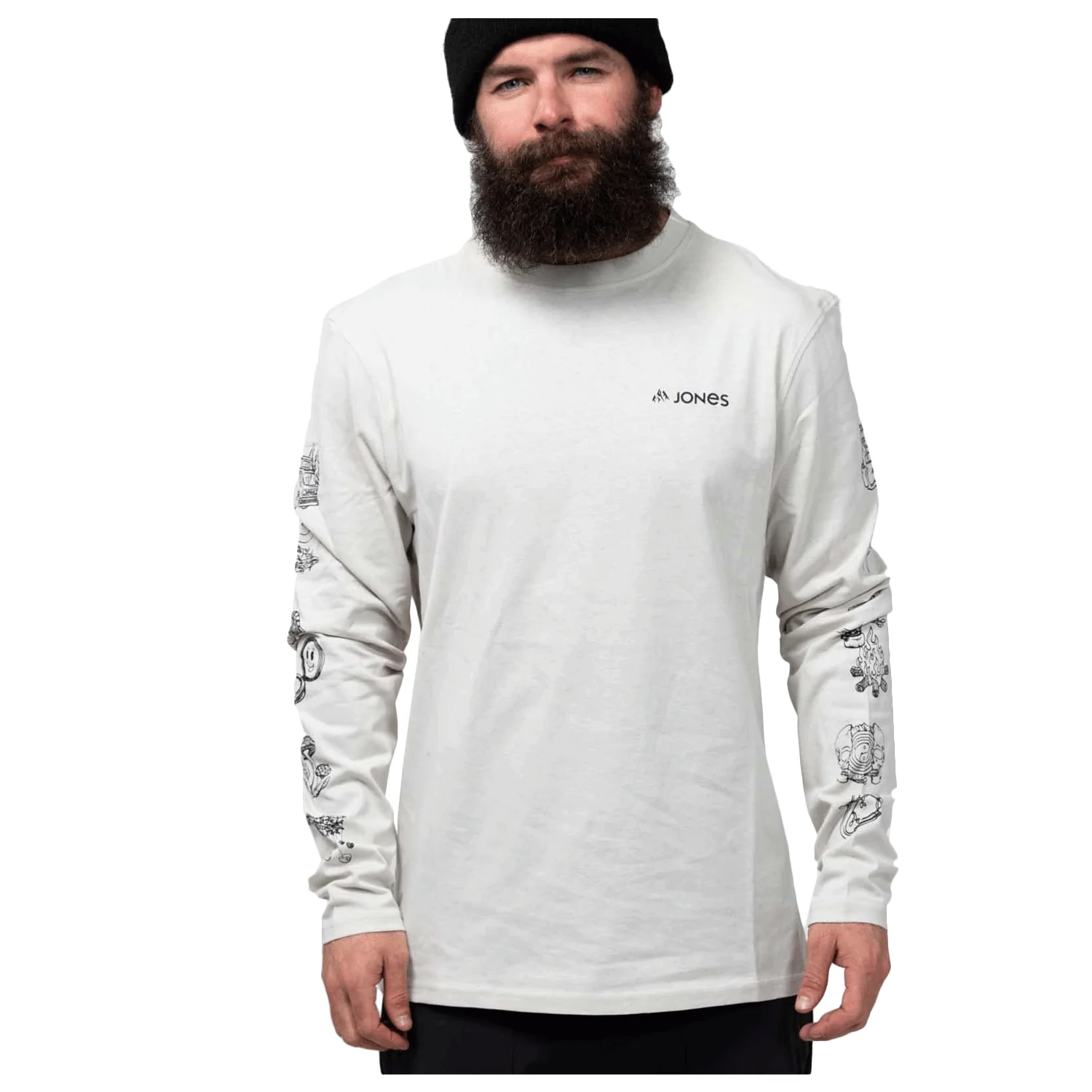 Jones Men's Tweaker L/S Shirt Mineral Grey