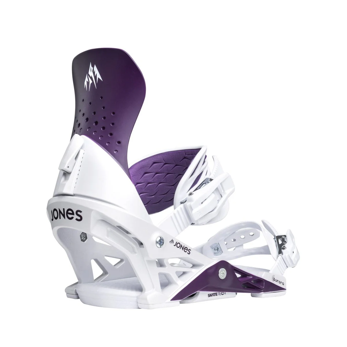 Jones Women's Aurora Snowboard Bindings 2026 Deep Purple White