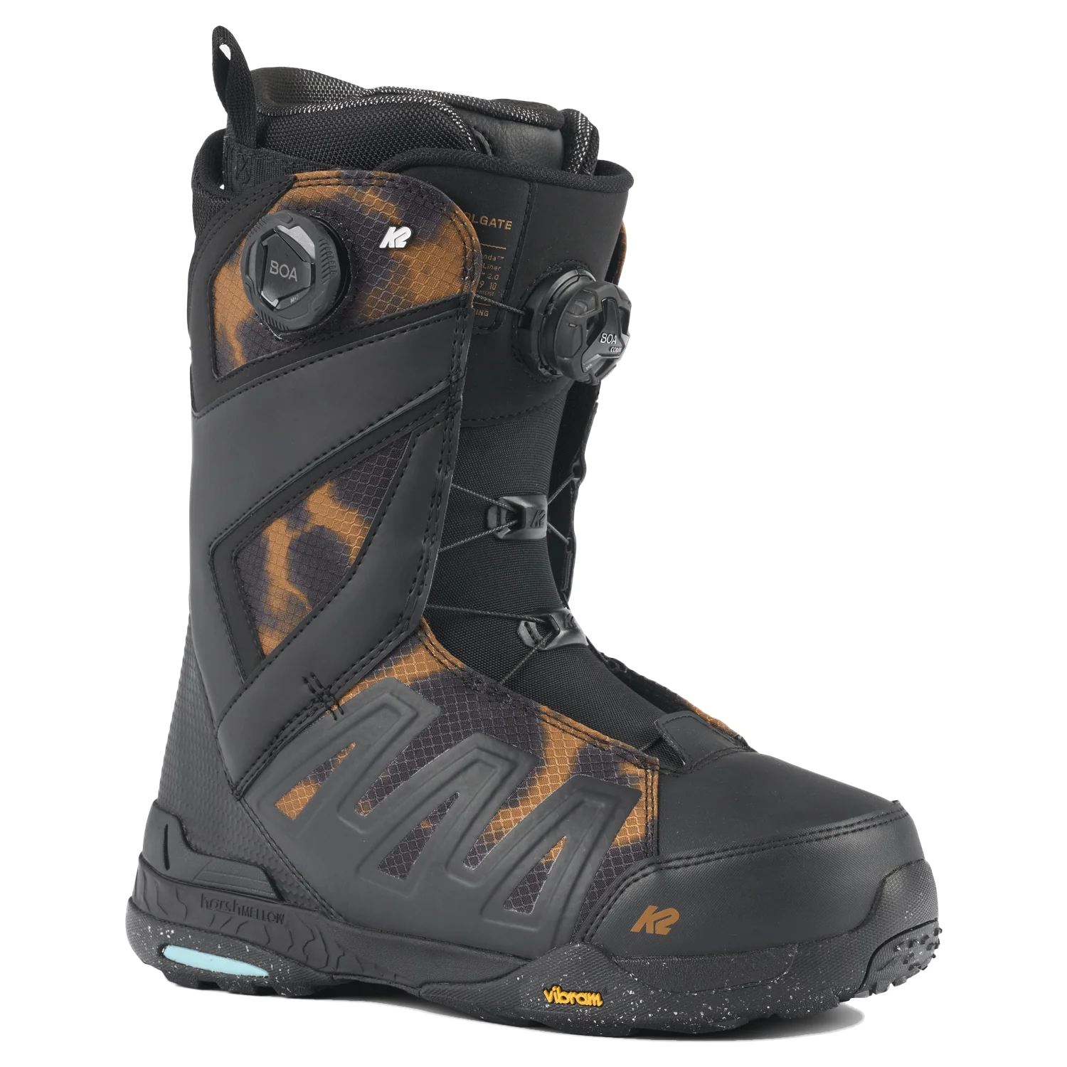K2 Men's Holgate Snowboard Boots 2024 Black