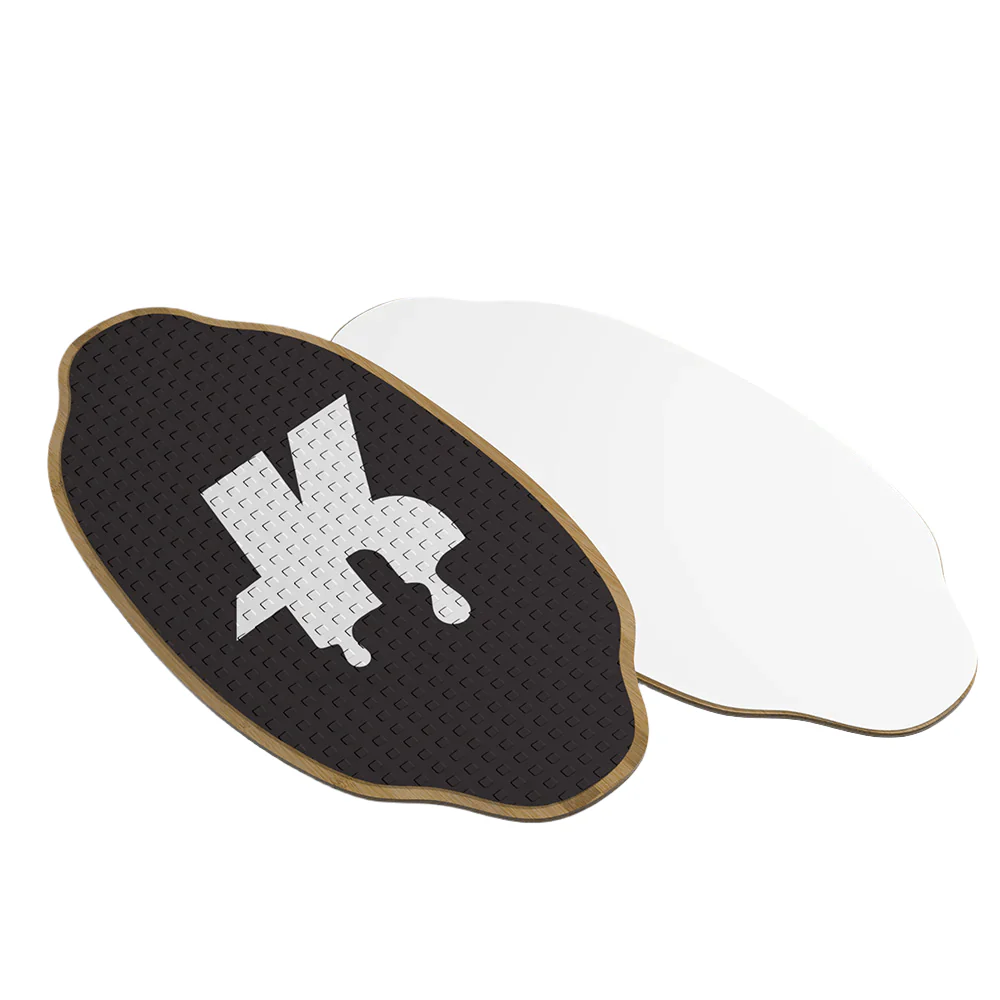 Kayotics Classic Series Skimboard Dripped White Black