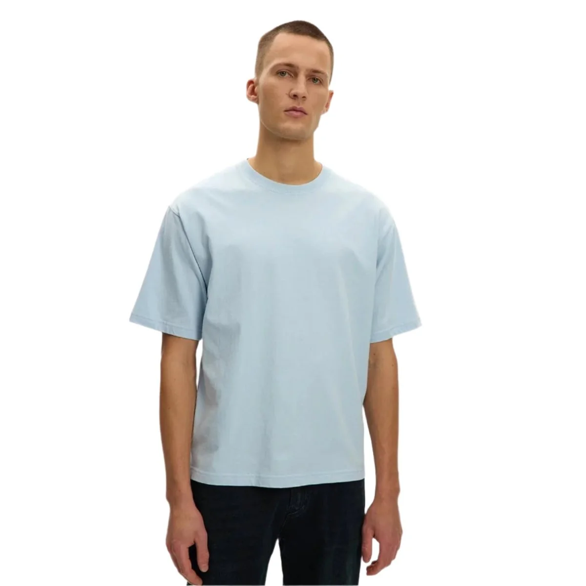 Kuwalla-Tee Men's Eazy Box T-Shirt Sky Blue