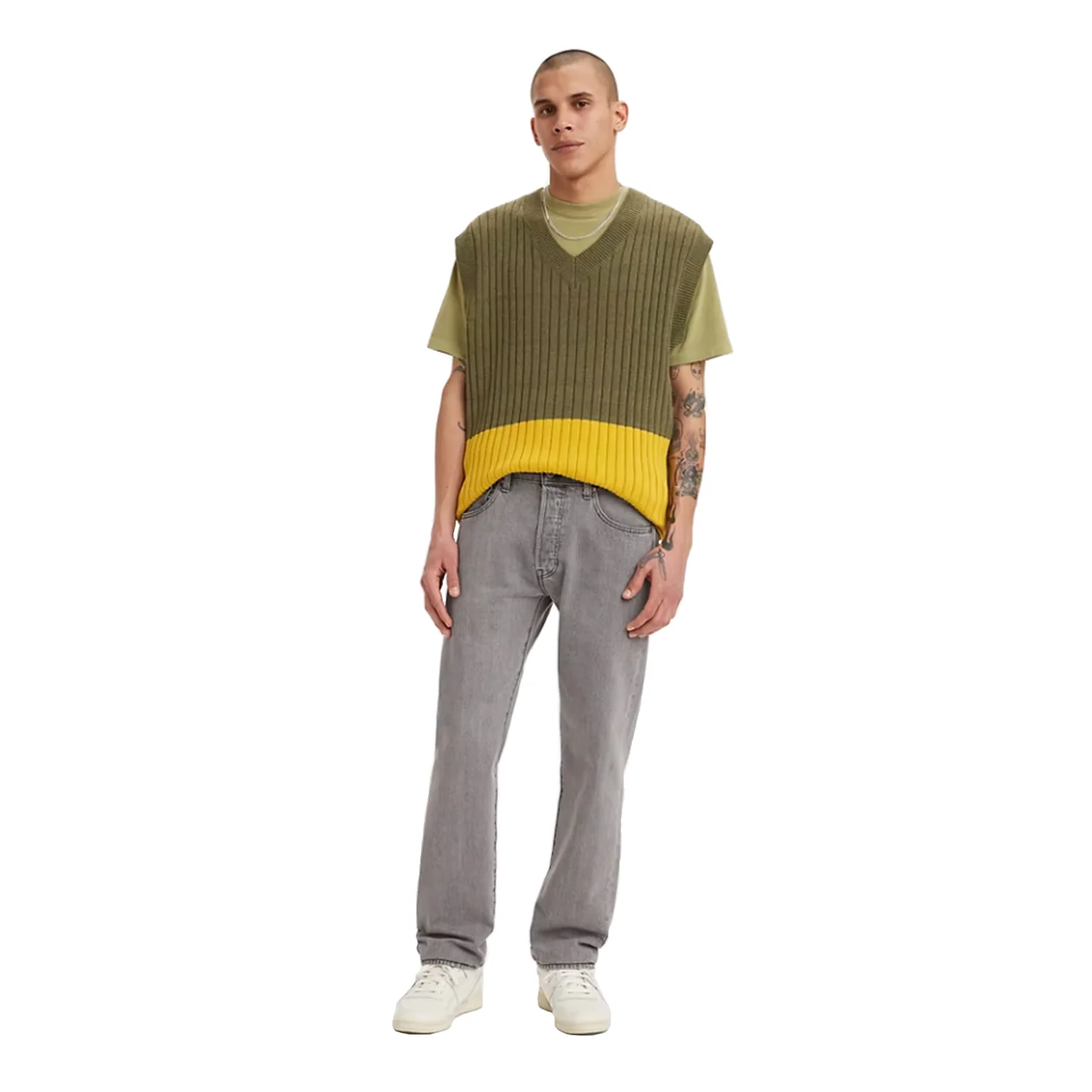 Levis Men's 501 '93 Straight Fit Jean Gaze At Abyss