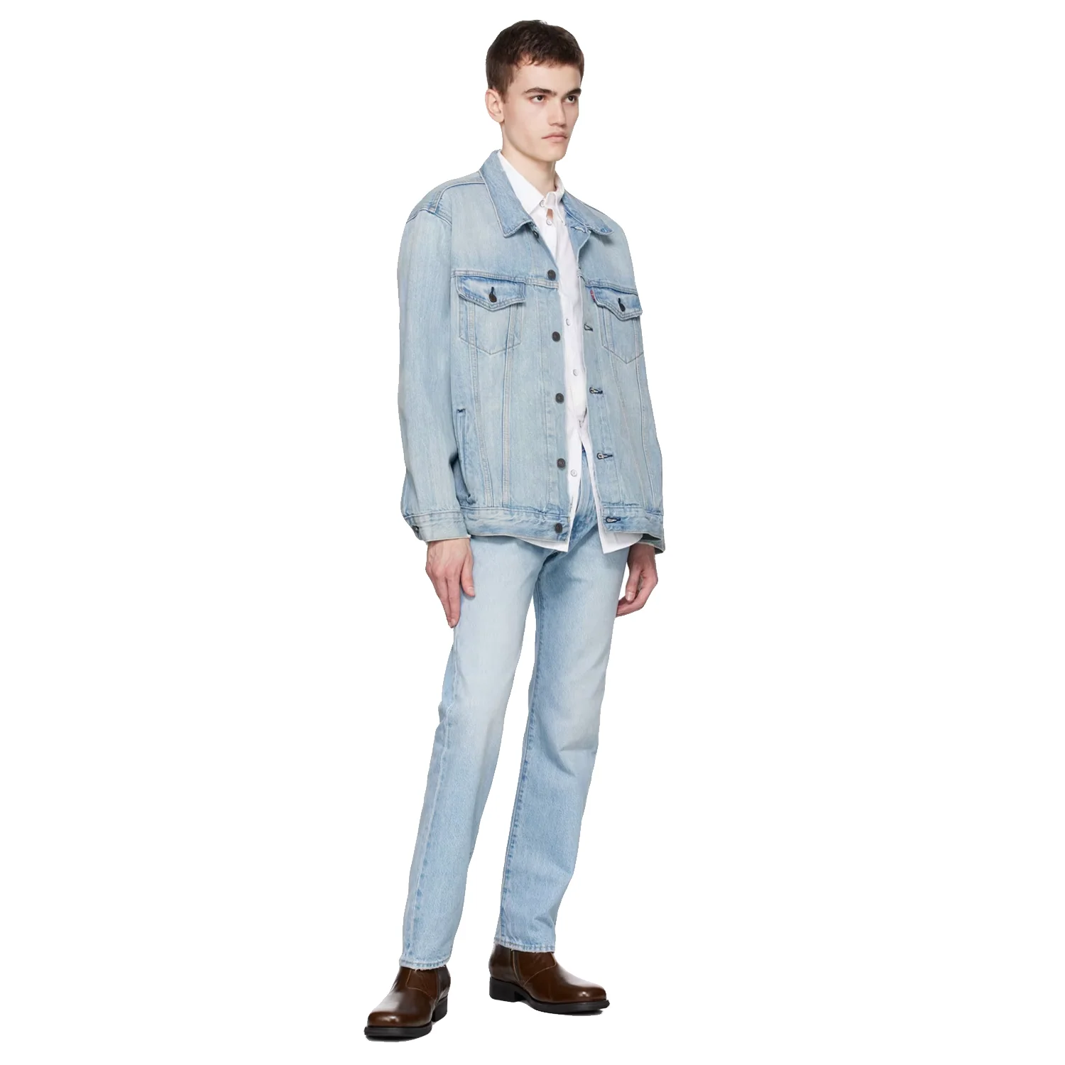 Levis Men's 551z Authentic Straight Fit Jean Just Squeeze Me
