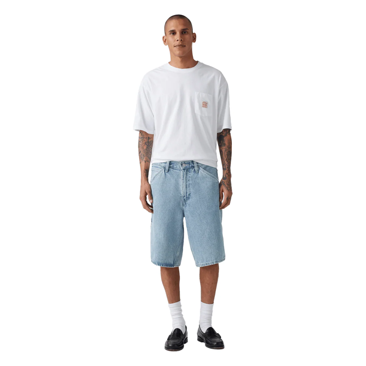Levis Men's 568 Loose Carpenter Shorts Put In Work